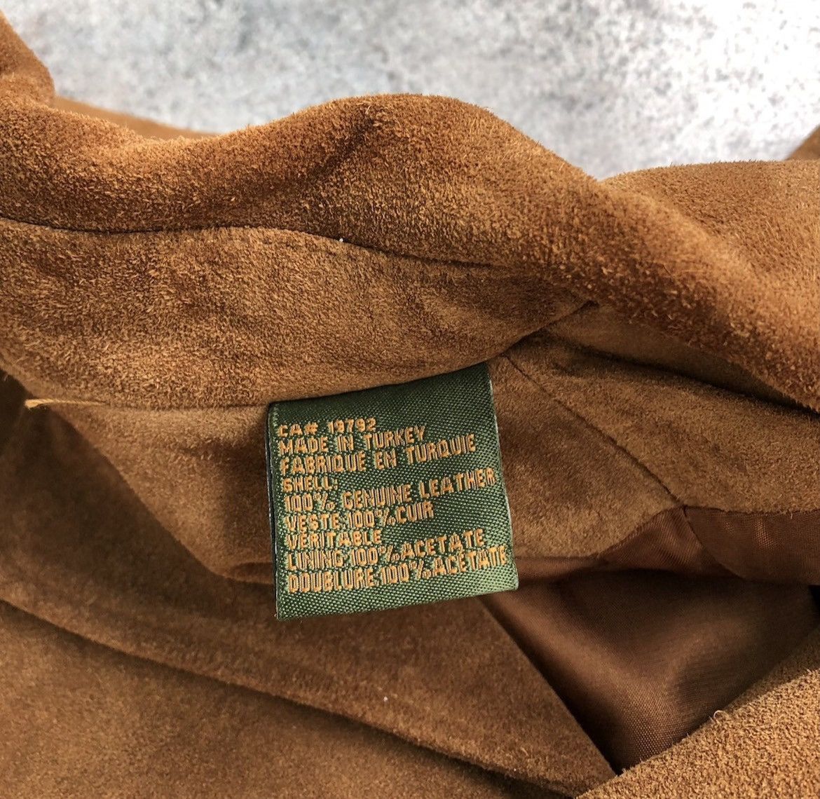 Timberland × Vintage Timberland vintage leather jacket/coat Size US M / EU 48-50 / 2 - 10 Thumbnail