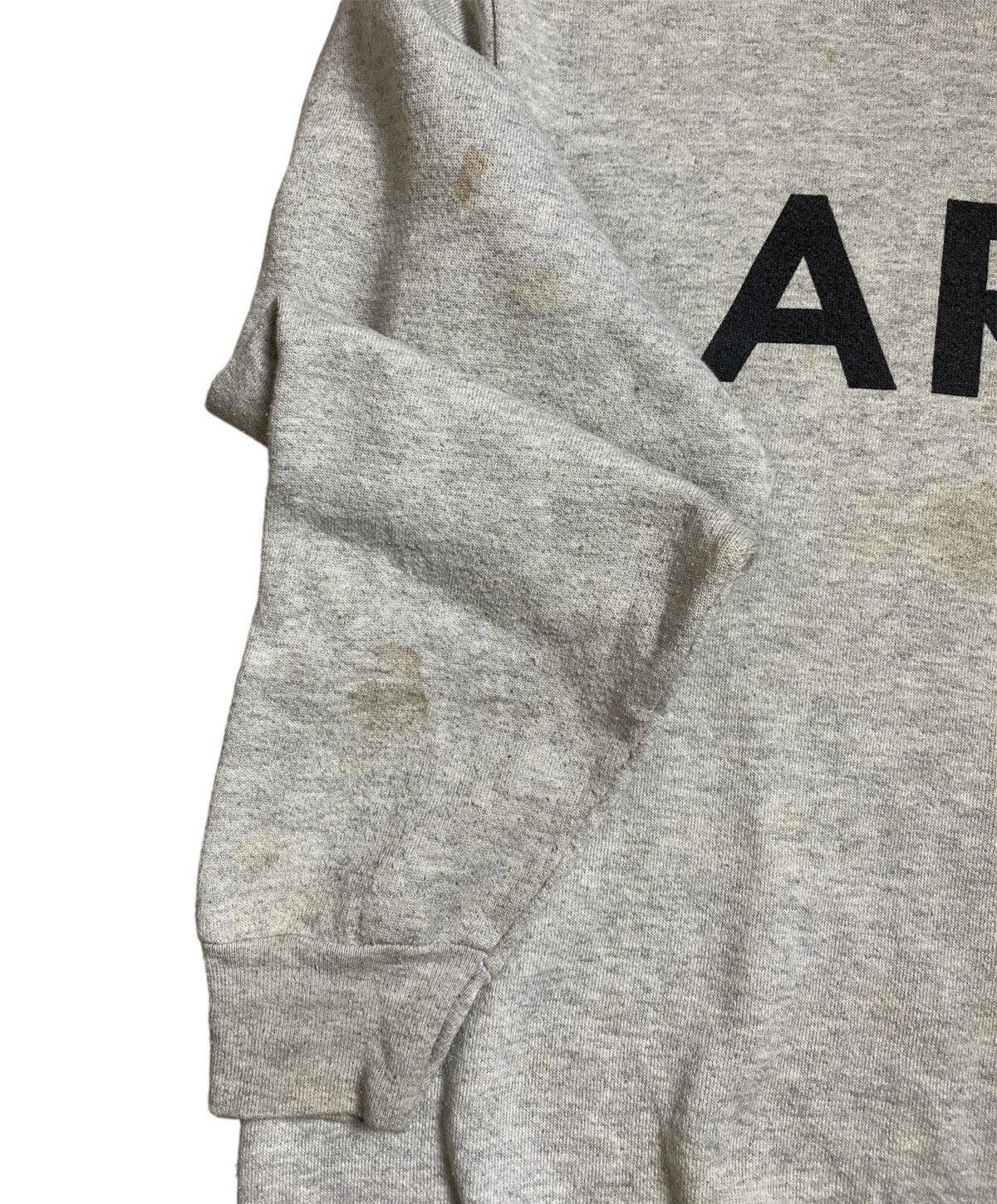 Vintage VINTAGE US Army IPFU Training Sweatshirt Gray Heather Size US L / EU 52-54 / 3 - 10 Thumbnail