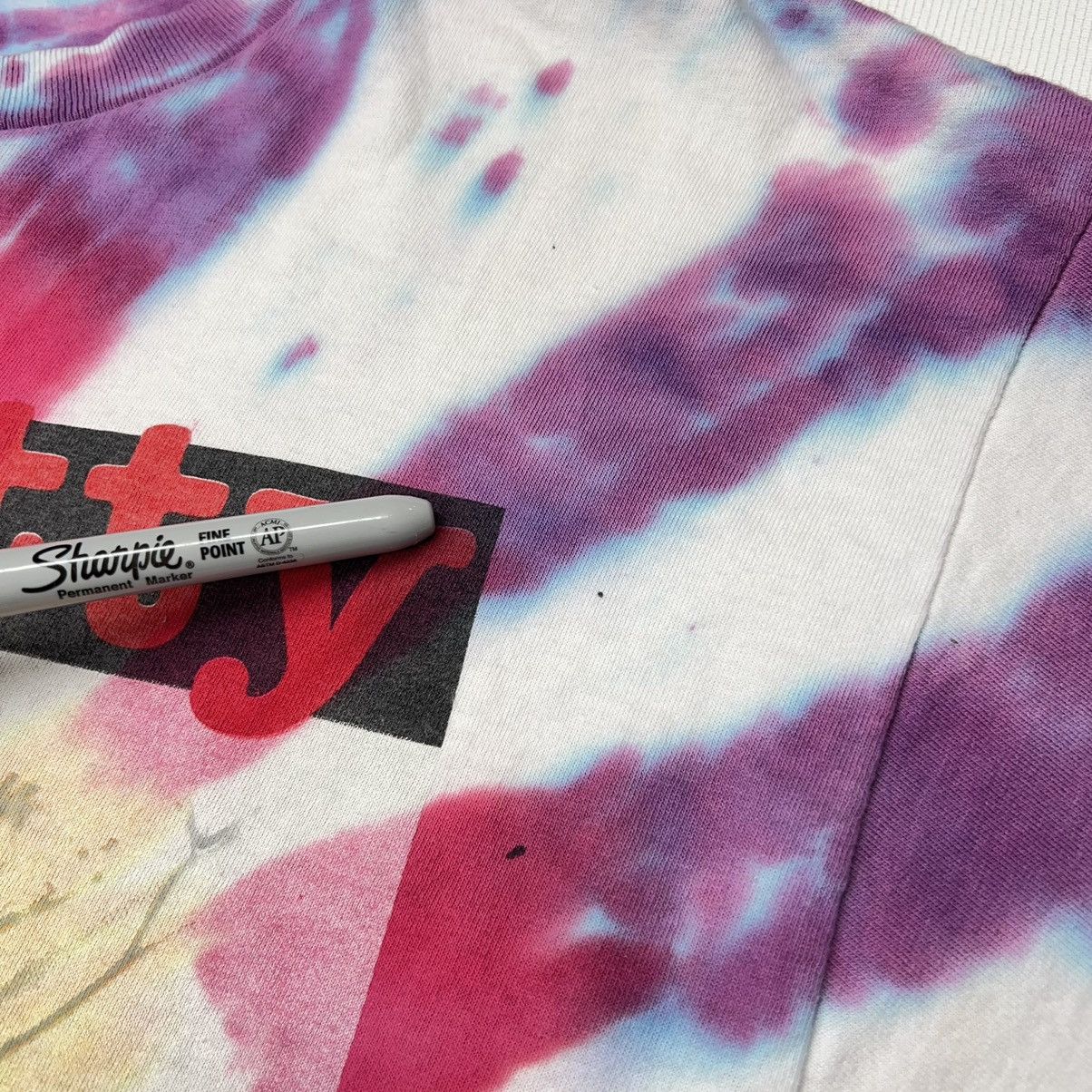 Band Tees × Vintage Tom Petty The Heartbreakers Tee Shirt Tie Dye Echo Tour Rock Size US XL / EU 56 / 4 - 9 Thumbnail