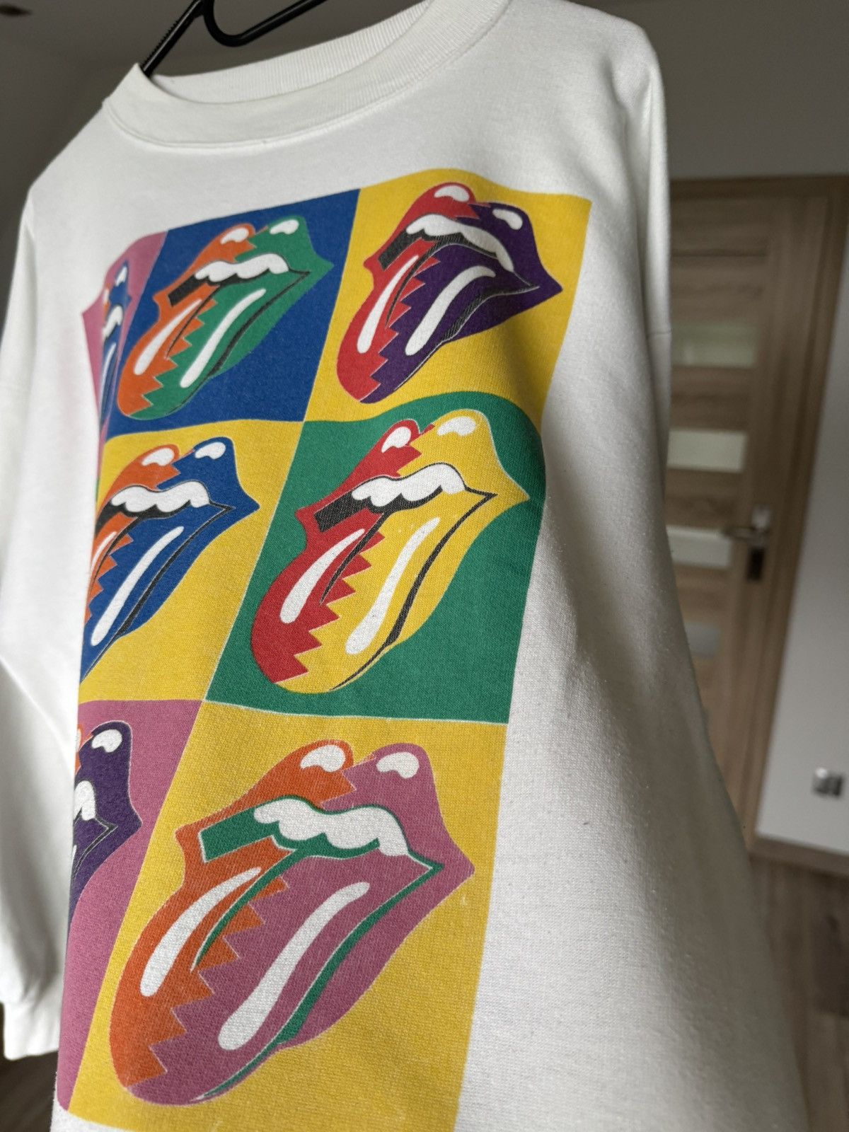 Band Tees × The Rolling Stones × Vintage Vintage The Rolling Stones 1989 American Tour Sweatshirt 80s Size US L / EU 52-54 / 3 - 6 Thumbnail