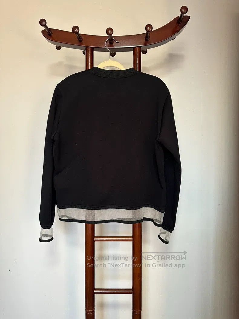 Fendi Fendi Sweatshirt with Collar Patched with Mink and Fox Fur Size S / US 4 / IT 40 - 2 Thumbnail