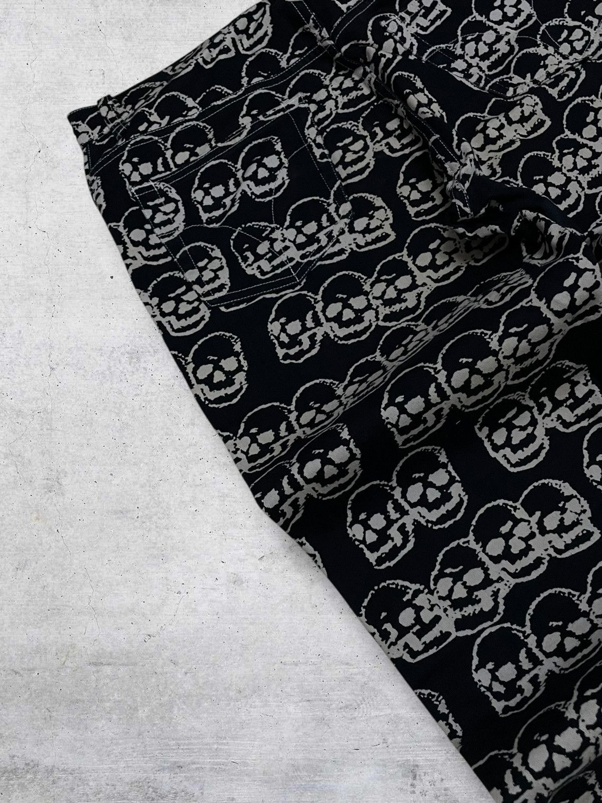 Hysteric Glamour VINTAGE HYSTERIC GLAMOUR FULLPRINT SKULL ICONIC PUNK PANT Size US 28 / EU 44 - 15 Thumbnail