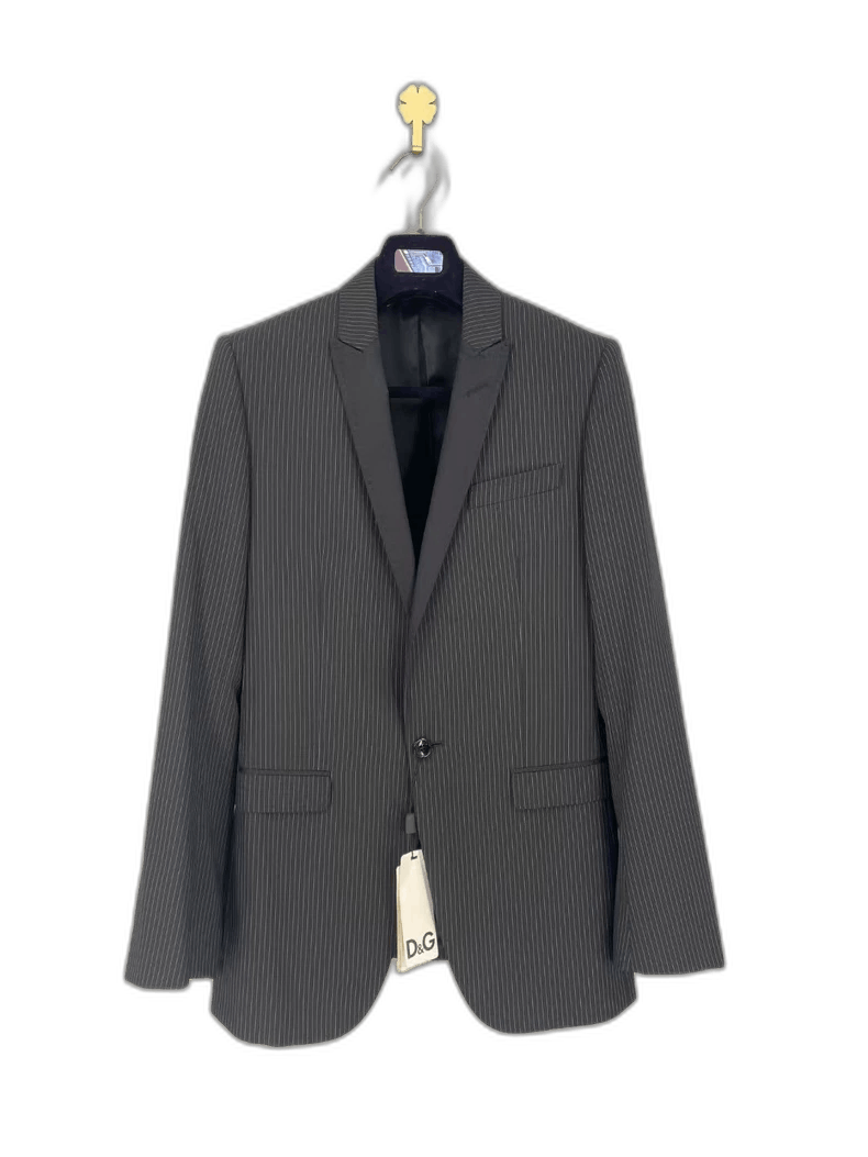 Dolce & Gabbana Dolce&Gabbana Striped Suit Jacket Size 44-yf Size US XL / EU 56 / 4 - 1 Thumbnail