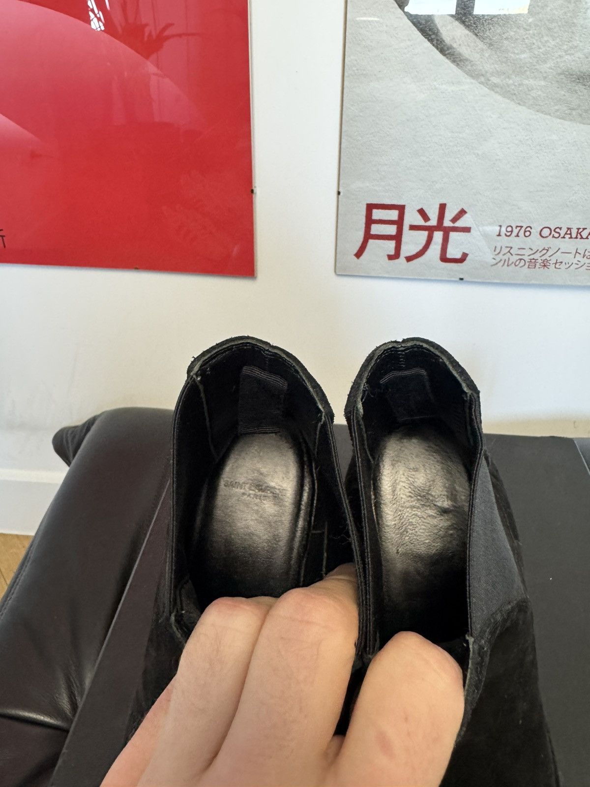 Saint Laurent Paris Saint Laurent Paris SLP Chelsea Boots Hedi Slimane Designer Size US 9 / EU 42 - 8 Thumbnail