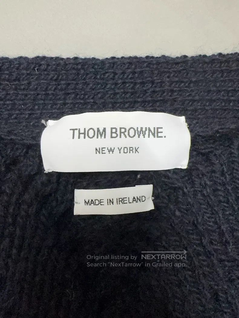 Thom Browne Thom Browne Coarse poppy striped sweater Size US S / EU 44-46 / 1 - 3 Thumbnail