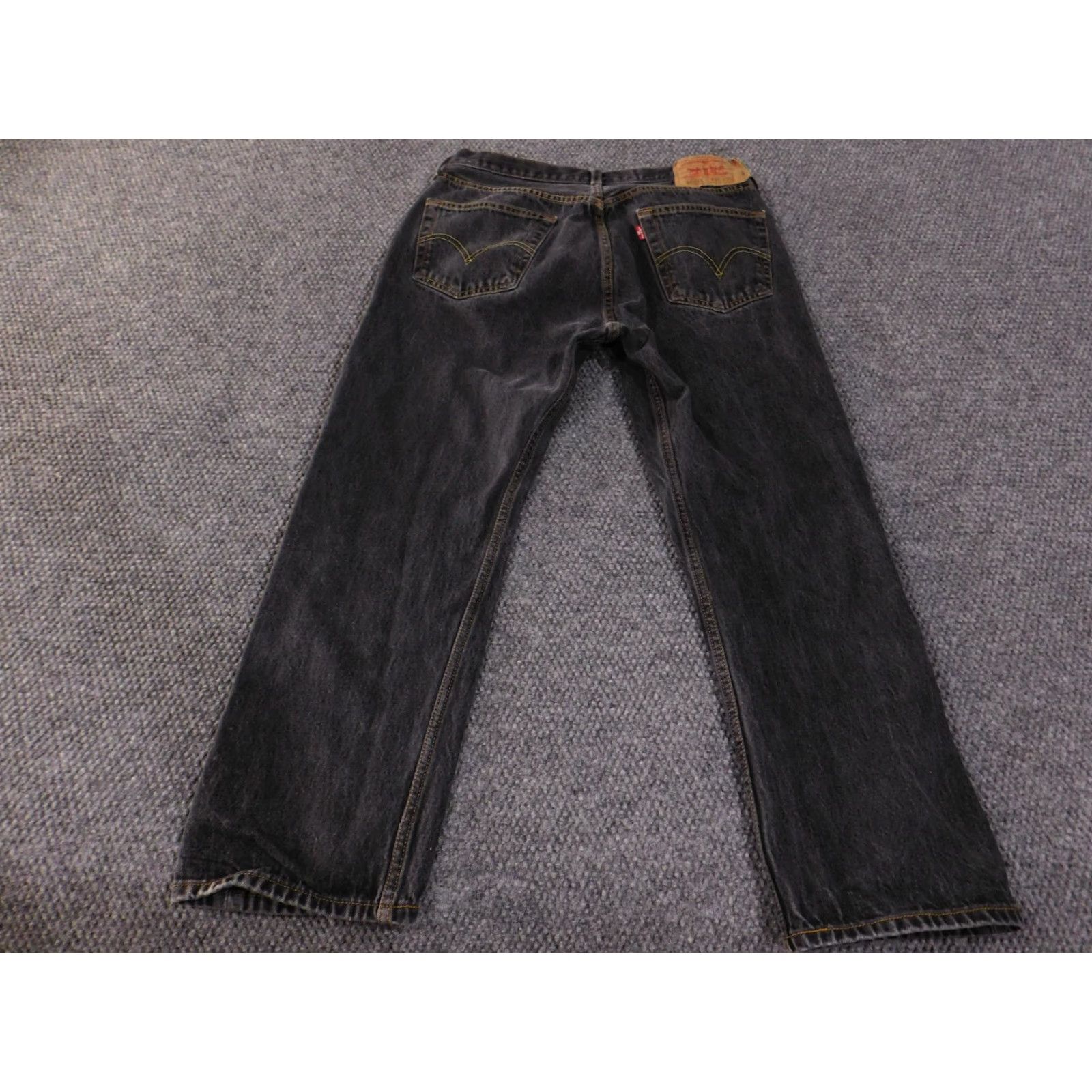 Levi's VINTAGE Levis 501XX Jeans Mens 35x30 black straight classic Size US 38 / EU 54 - 7 Thumbnail