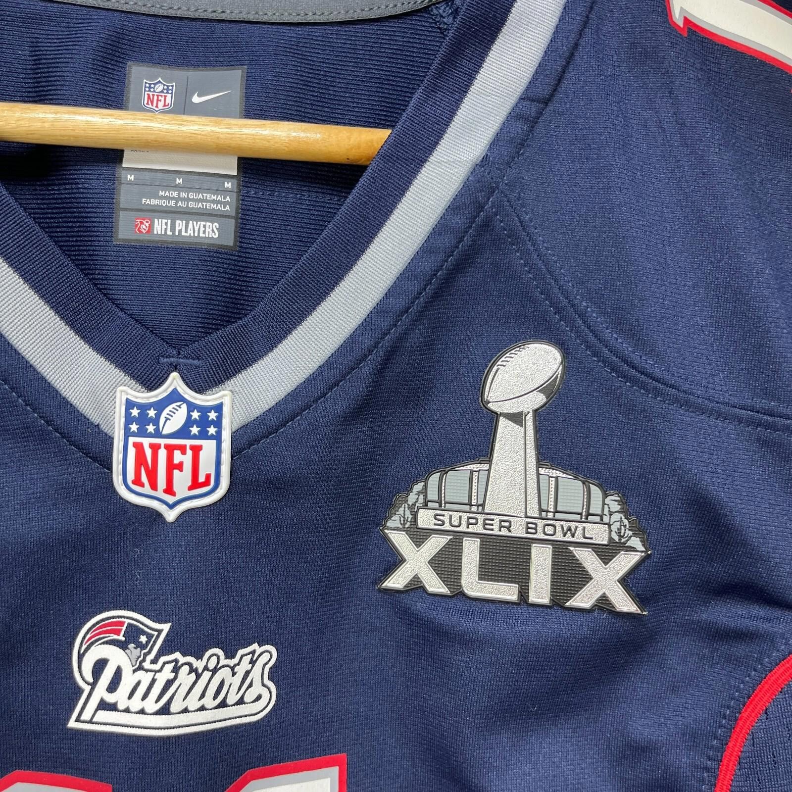 Other New England Patriots Super Bowl Edelman Jersey Youth M Size ONE SIZE - 6 Thumbnail