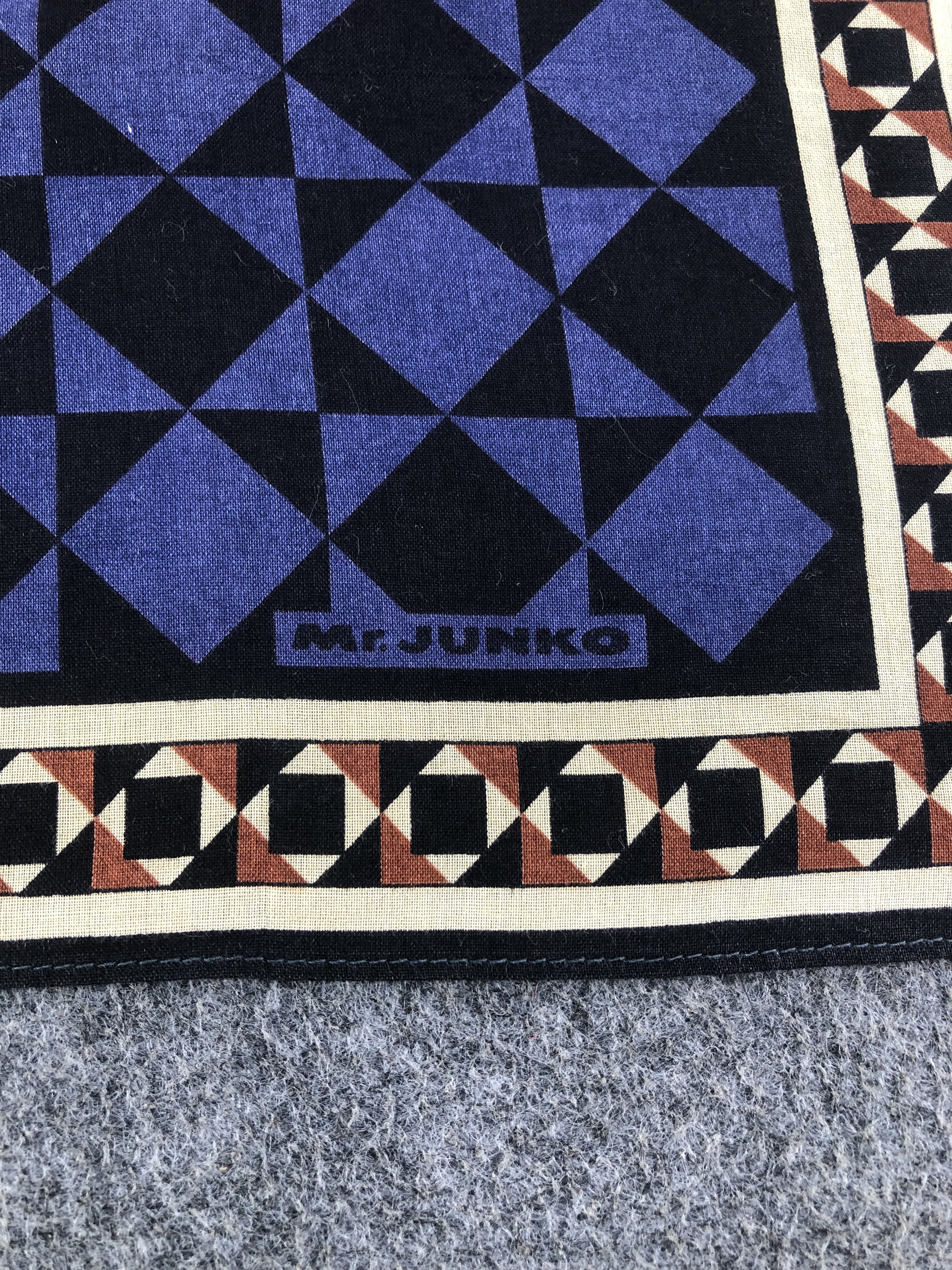 Japanese Brand × Mr. Junko × Vintage Mr. Junko Handkerchief / Bandana / Neckerchief Size ONE SIZE - 5 Thumbnail