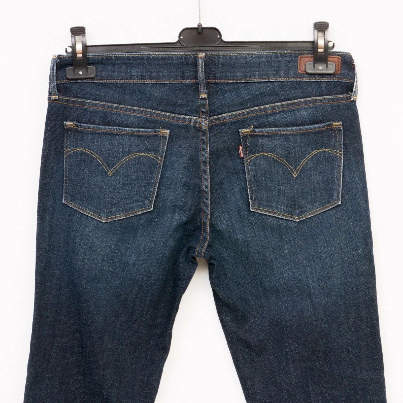 Levi's STRAUSS Slight Curve Skinny Boot Women W28 L32 Wide Trousers Size 28" / US 6 / IT 42 - 3 Thumbnail