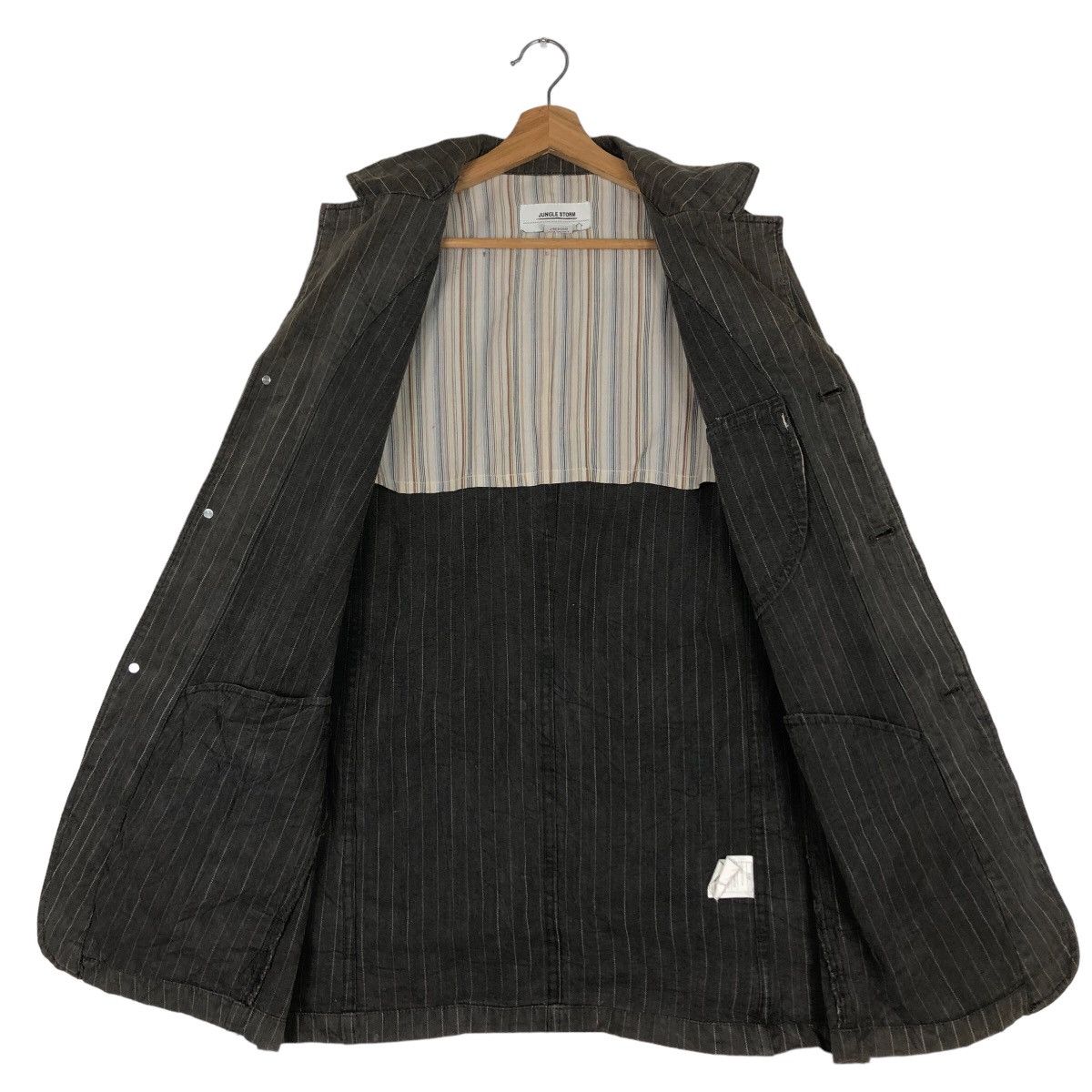 Japanese Brand 🔥Vtg Hikory Chore Jacket Jungle Storm Issey Miyake Japan Size US L / EU 52-54 / 3 - 11 Thumbnail