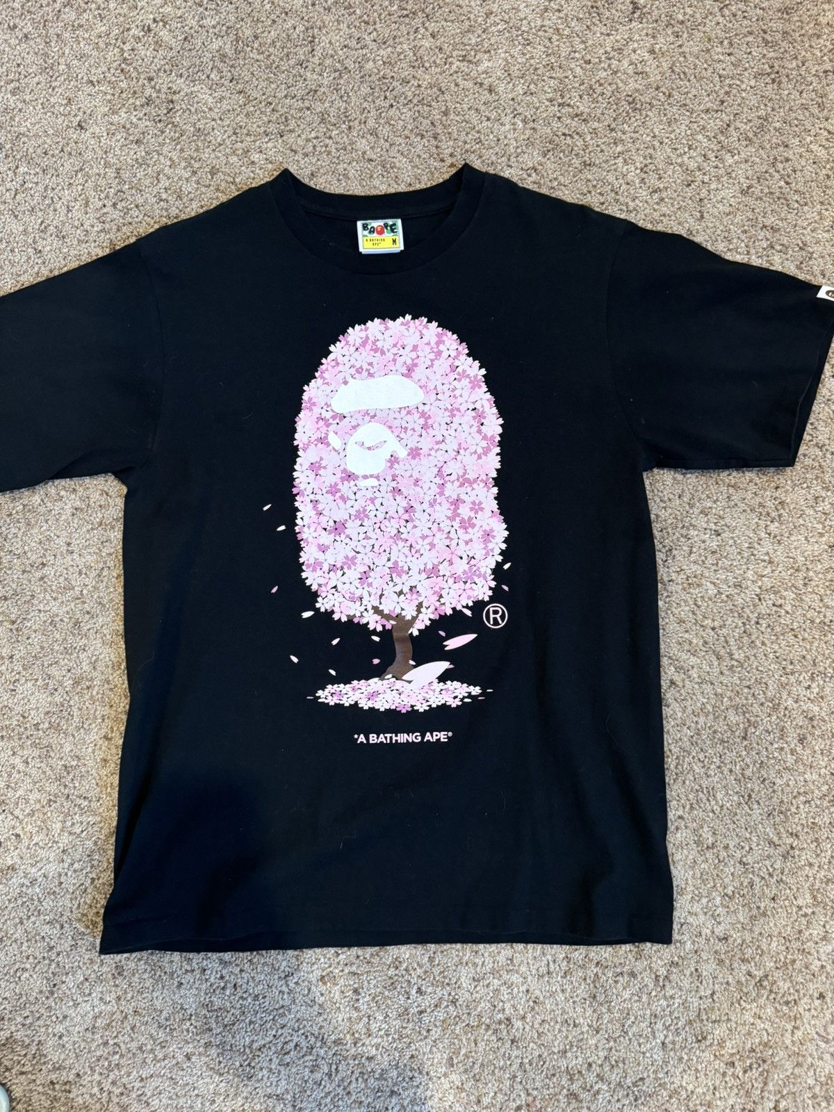 Bape Sakura Batjing Ape T shirt Size US M / EU 48-50 / 2 - 1 Thumbnail