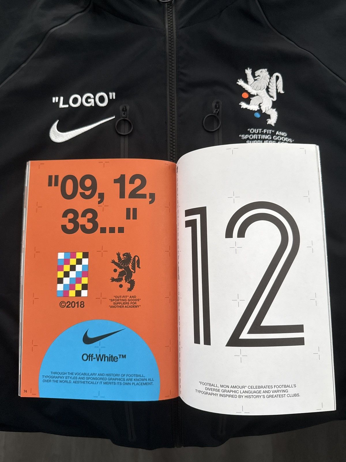 Nike × Off-White × Virgil Abloh Nike Lab Off White Mercurial NRG Track Jacket Size Medium Size US M / EU 48-50 / 2 - 17 Thumbnail