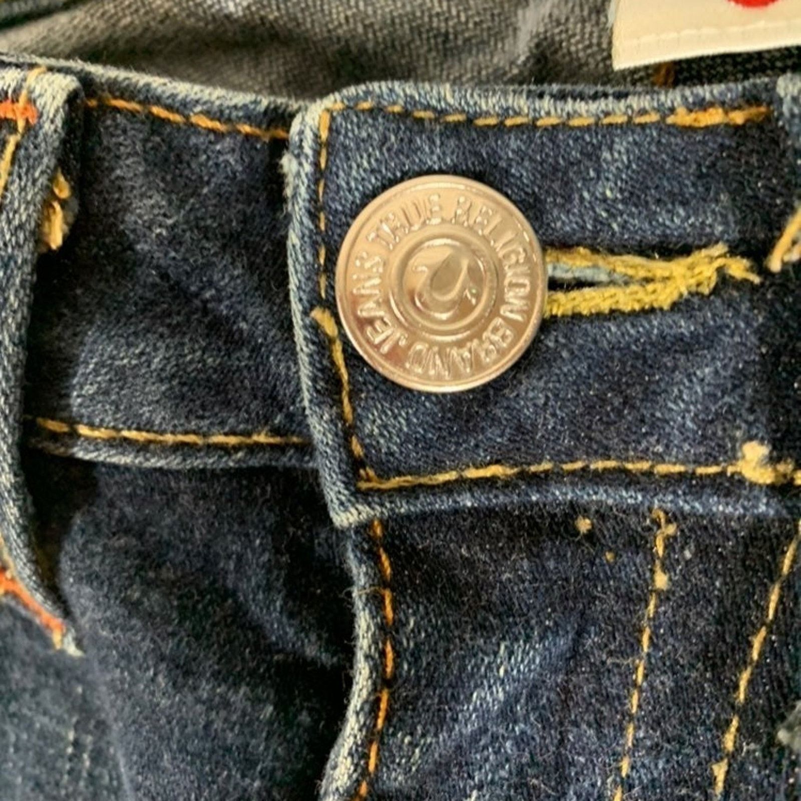 True Religion True Religion Jeans Women's 27 Low Rise Skinny Straight Leg Size 30" / US 8 / IT 44 - 6 Thumbnail