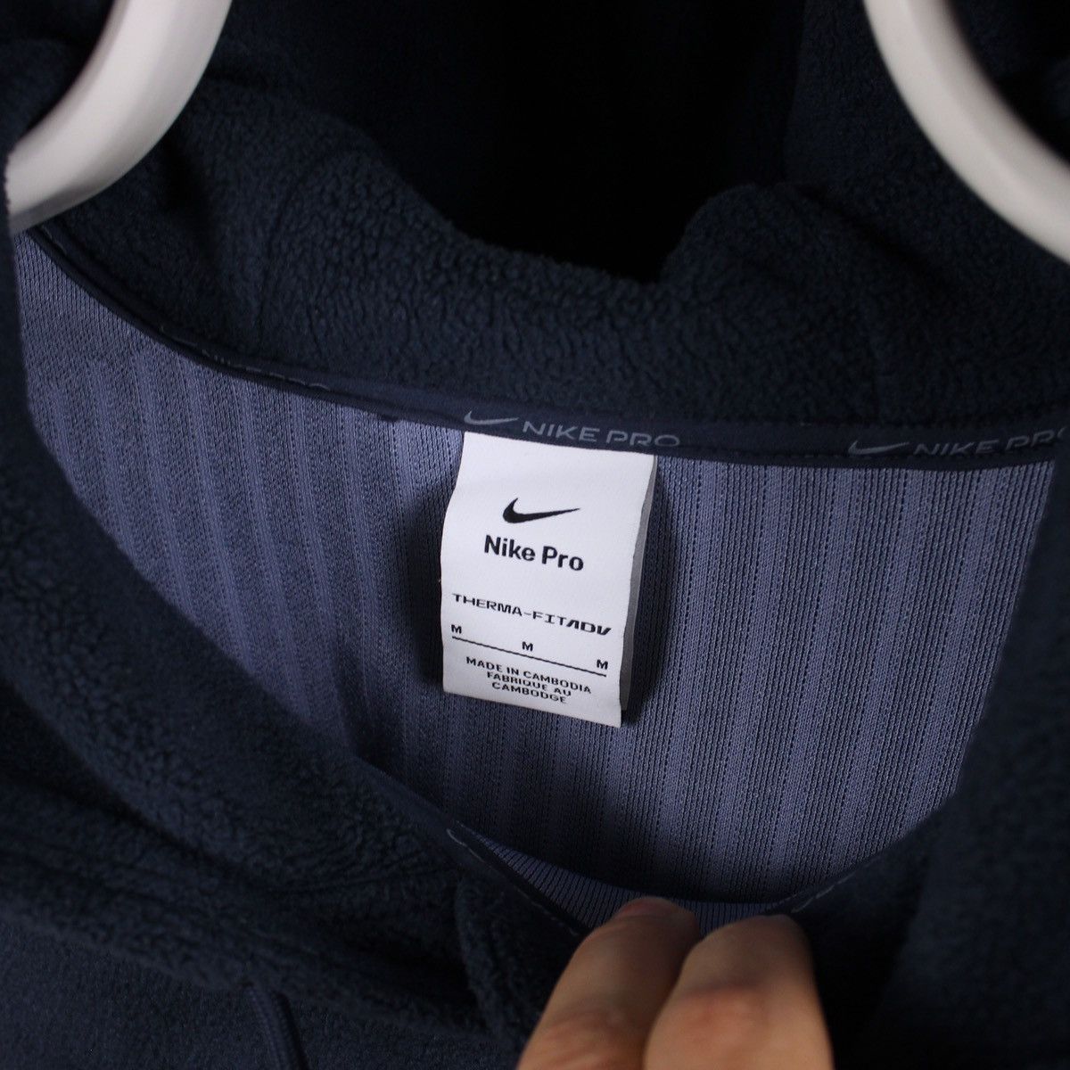 Nike Nike Cropped Fleece Hoodie Size M / US 6-8 / IT 42-44 - 7 Thumbnail
