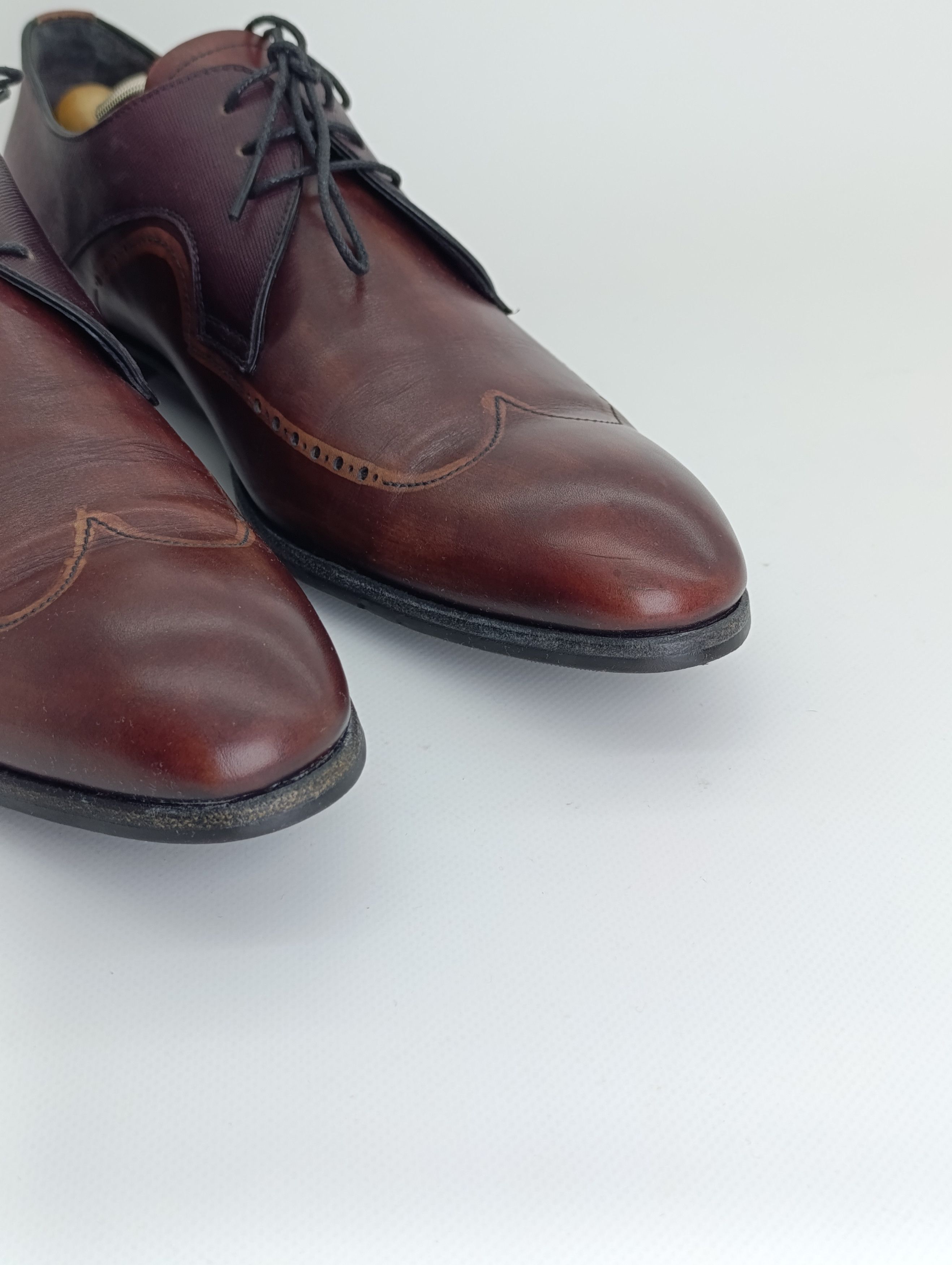 Barrett BARRETT ITALIAN LEATHER FORMAL DERBY Size US 12.5 / EU 45-46 - 10 Thumbnail