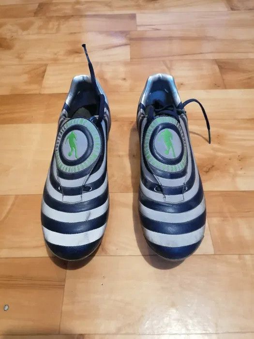 Dirk Bikkembergs 3M Reflective Soccer Leather Trainers Football Sneakers 3M Size US 9.5 / EU 42-43 - 22 Thumbnail