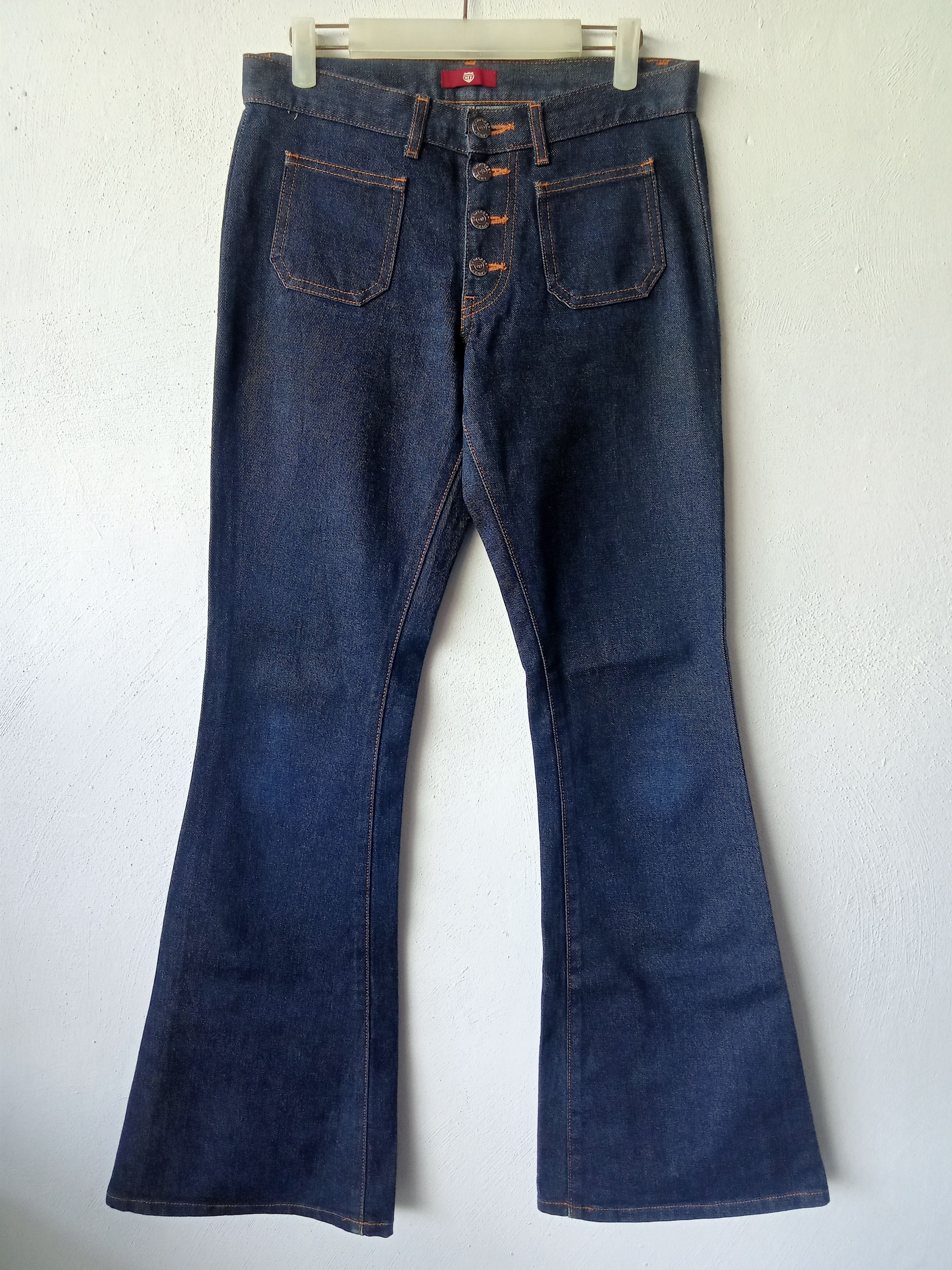 If Six Was Nine × Japanese Brand Japanese Vintage Style Patchpocket Mud Max Jeans Size US 30 / EU 46 - 1 Thumbnail