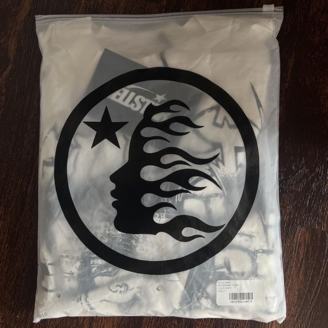 HELLSTAR Hellstar beige cut & sew tee Size US S / EU 44-46 / 1 - 7 Thumbnail