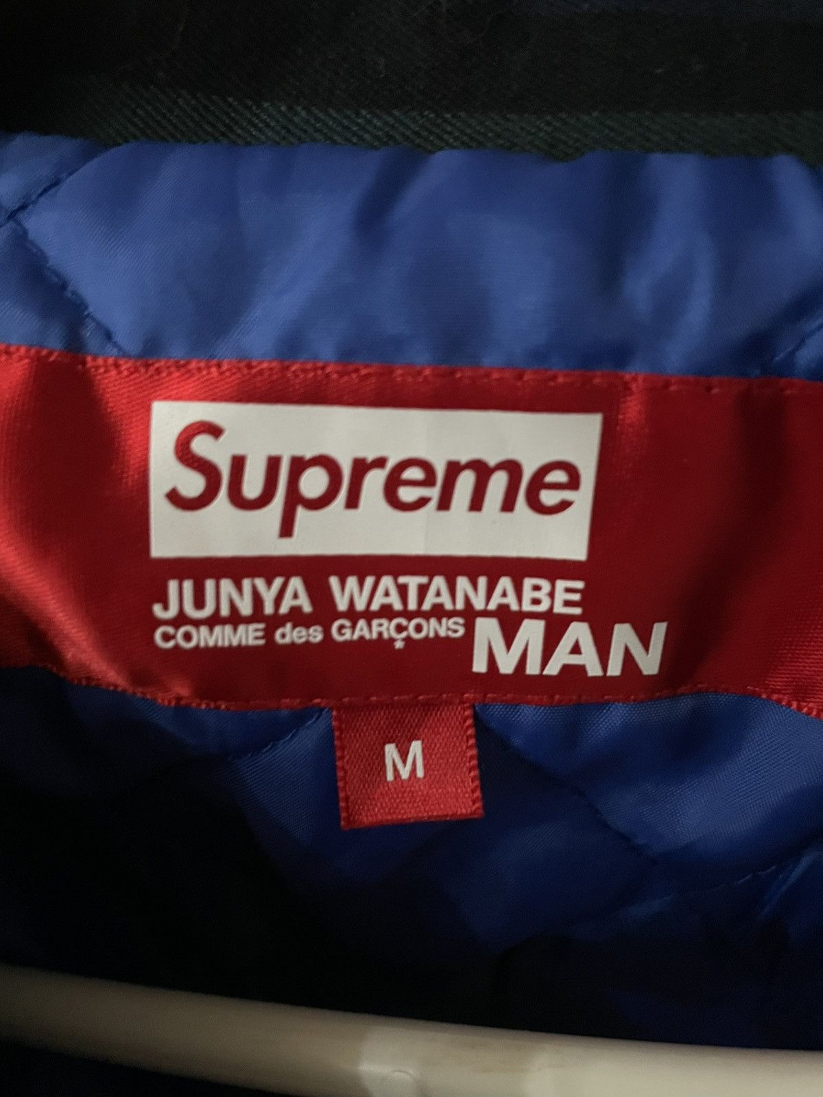 Comme des Garcons × Junya Watanabe × Supreme Supreme collab x Junya Watanabe Comme des Garçons Size US M / EU 48-50 / 2 - 11 Thumbnail