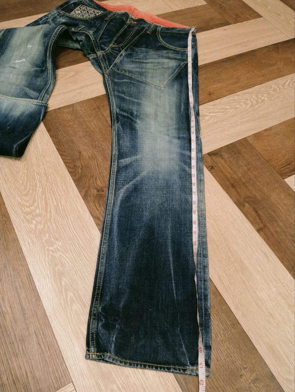 Eternal ETERNAL JAPAN DISTRESSED STYLE JEANS Size US 34 / EU 50 - 16 Thumbnail