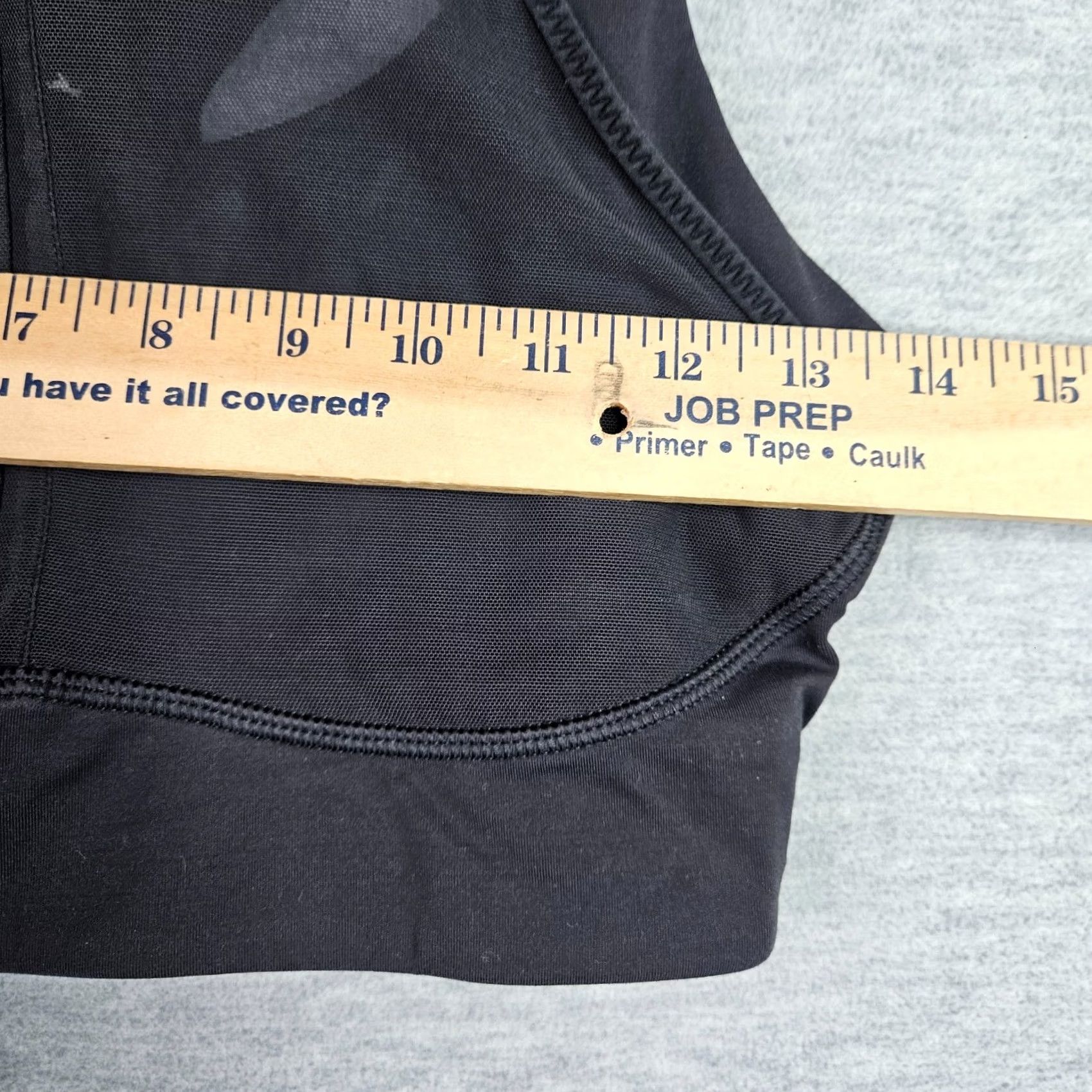 Lululemon Lululemon Sports Bra Shirt Women Black Size 8 Athletic Racerback Size ONE SIZE - 3 Thumbnail
