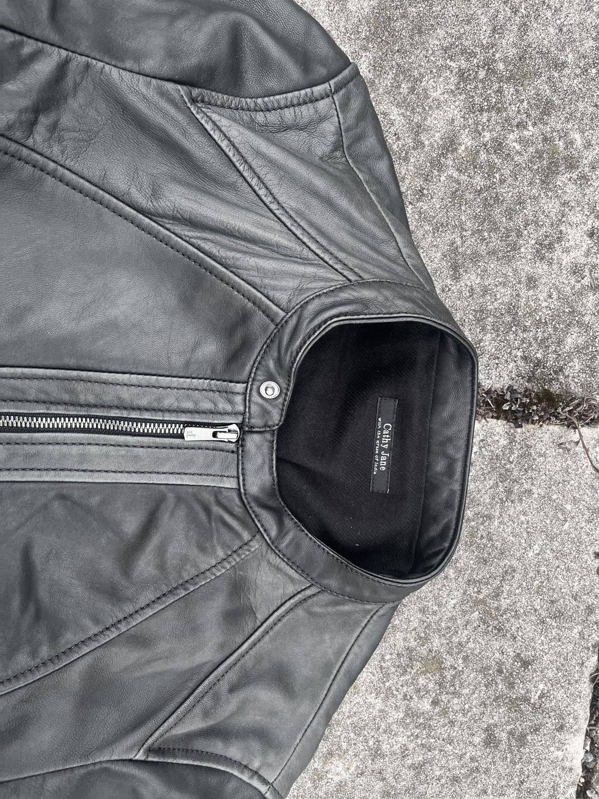 14th Addiction × Japanese Brand Cathy Jane soft leather jacket Size US M / EU 48-50 / 2 - 4 Thumbnail