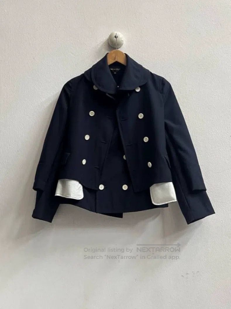 Other Comme Des Garcons Mainline patchwork yuanbao-collar four-s Size M / US 6-8 / IT 42-44 - 1 Thumbnail