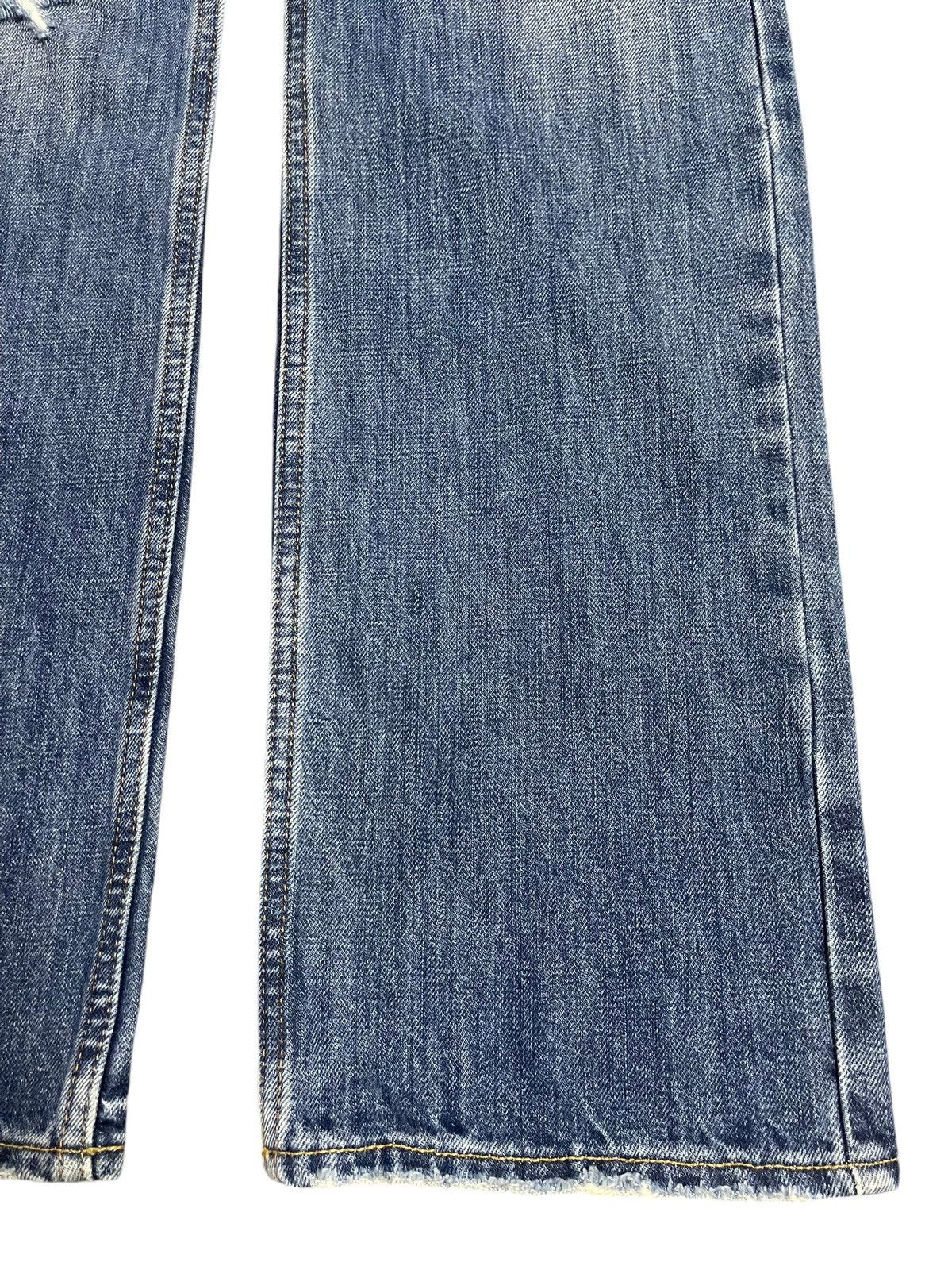 Sugar Cane Vintage Japanese Brand Blue Wash Distressed Style Loose Jean Size US 30 / EU 46 - 8 Thumbnail
