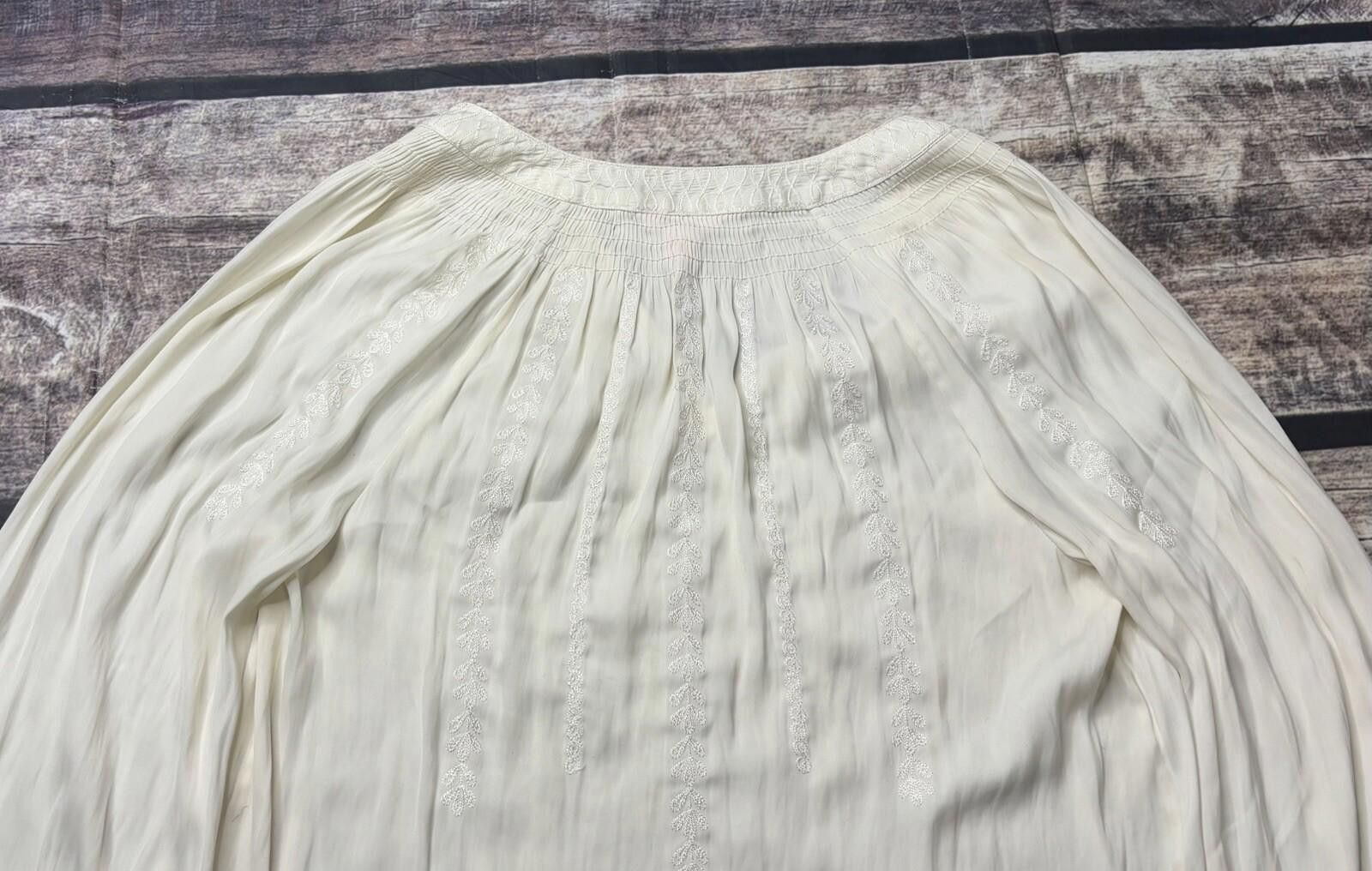 Lilly Pulitzer Lilly Pulitzer Top Women's Medium Peasant Long Sleeve Flowy Size M / US 6-8 / IT 42-44 - 8 Thumbnail