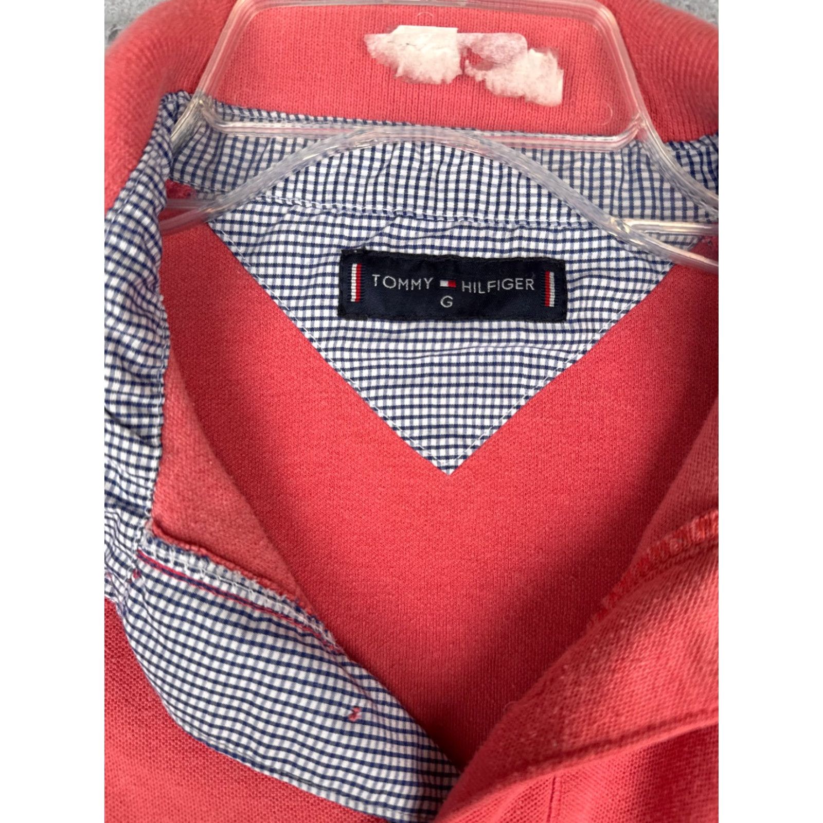 Tommy Hilfiger Tommy Hilfiger Polo Shirt Men Medium Pink 100% Cotton Short Sleeve Polo Shirt Mens Pink 100% Cotton Classic Size US M / EU 48-50 / 2 - 7 Thumbnail