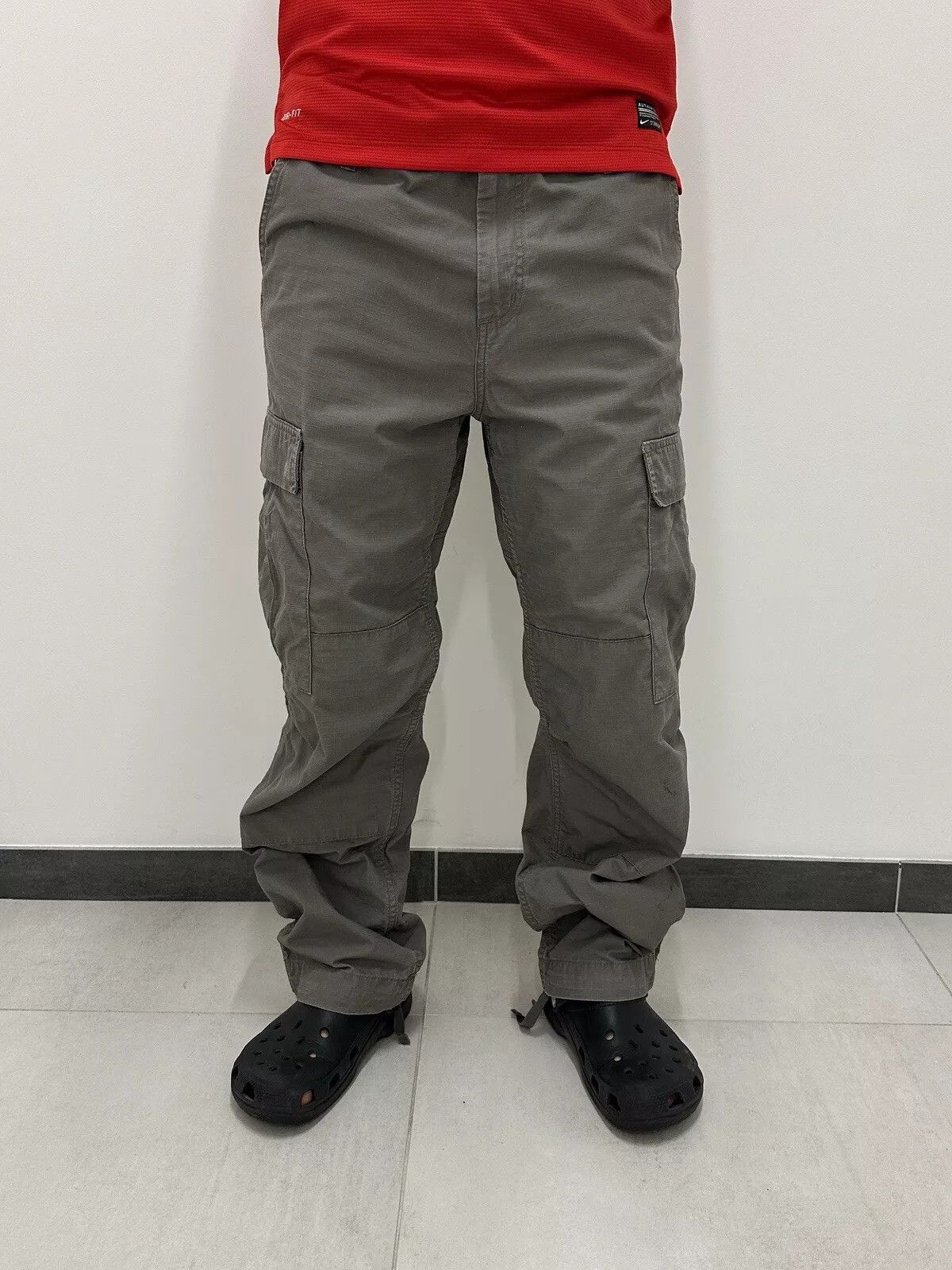 Carhartt Vintage Carhartt Aviator Baggy Cargo Pants Mens Szie 32x30 Size US 32 / EU 48 - 1 Thumbnail