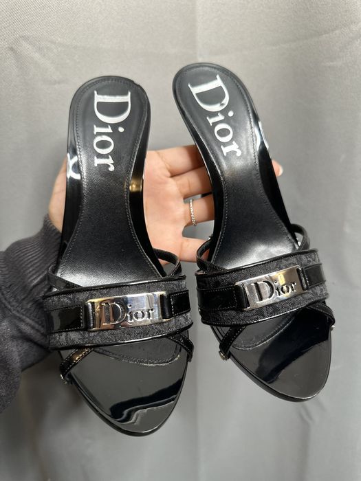 Dior Vintage Diorissimo Dior Clog Heels | Grailed