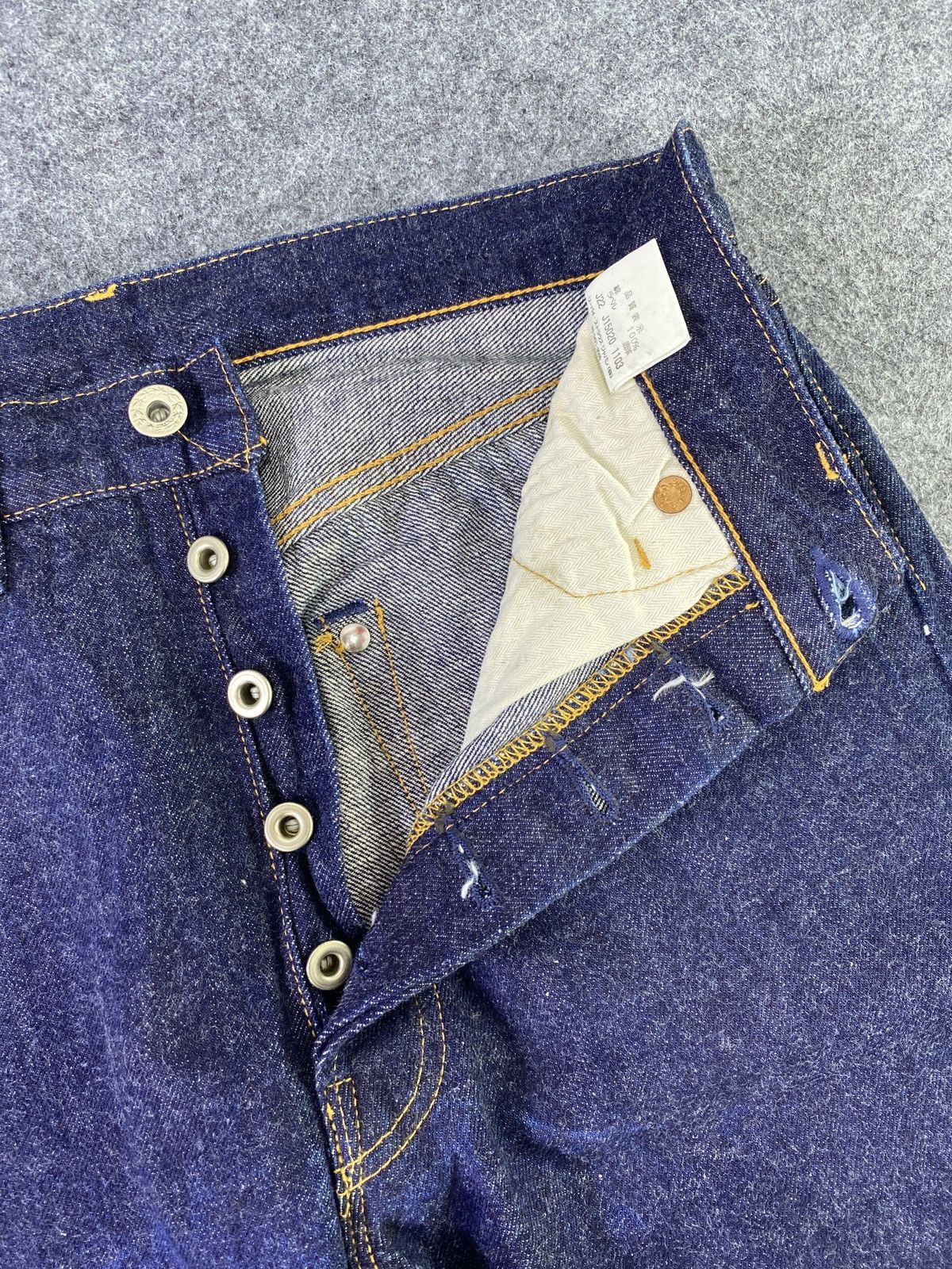 Jean × Levi's × Vintage VINTAGE LEVIS s501xx Big ‘E’ REDLINE BLUE JEANS-J889 Size US 29 - 5 Thumbnail