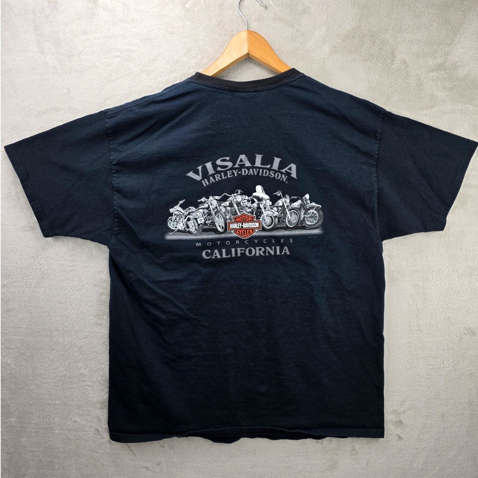 Harley Davidson Harley Davidson Shirt Men’s Xl Back Visalia California Biker Size US XL / EU 56 / 4 - 1 Thumbnail