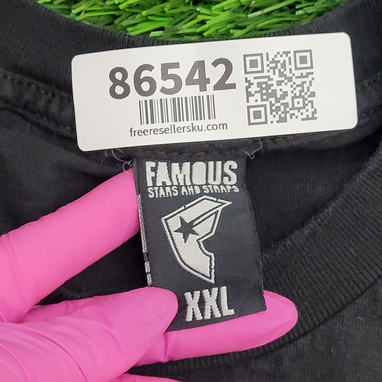 Other Vintage Y2K Famous-Stars-And-Straps Shirt 2XL 25x29 Black Size US XXL / EU 58 / 5 - 6 Thumbnail