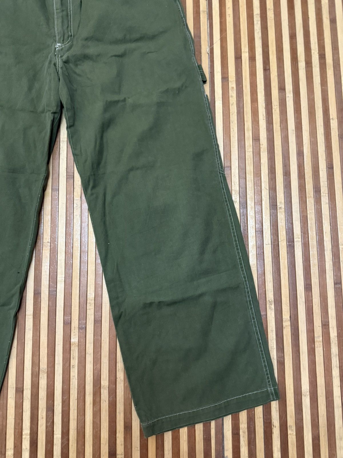 Japanese Brand Baggy Japanese Brand Carpenter Pants Multipocket Streetwear Size US 35 - 4 Thumbnail