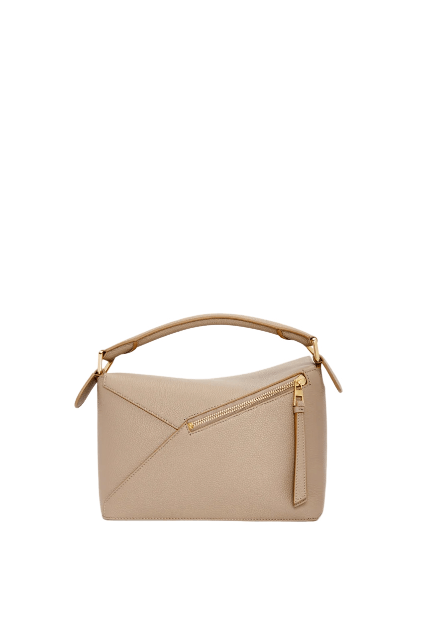 Loewe New LOEWE Puzzle Small Sand Grained Leather Handbag Size ONE SIZE - 2 Thumbnail