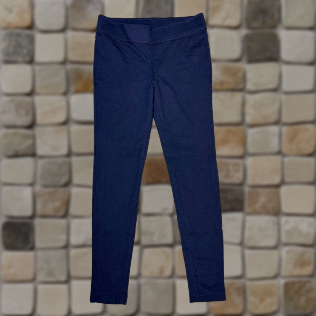 Ralph Lauren Lauren Ralph Lauren Leggings Womens Small Blue Stretch Mid Rise Workout Yoga Size 28" / US 6 / IT 42 - 1 Thumbnail