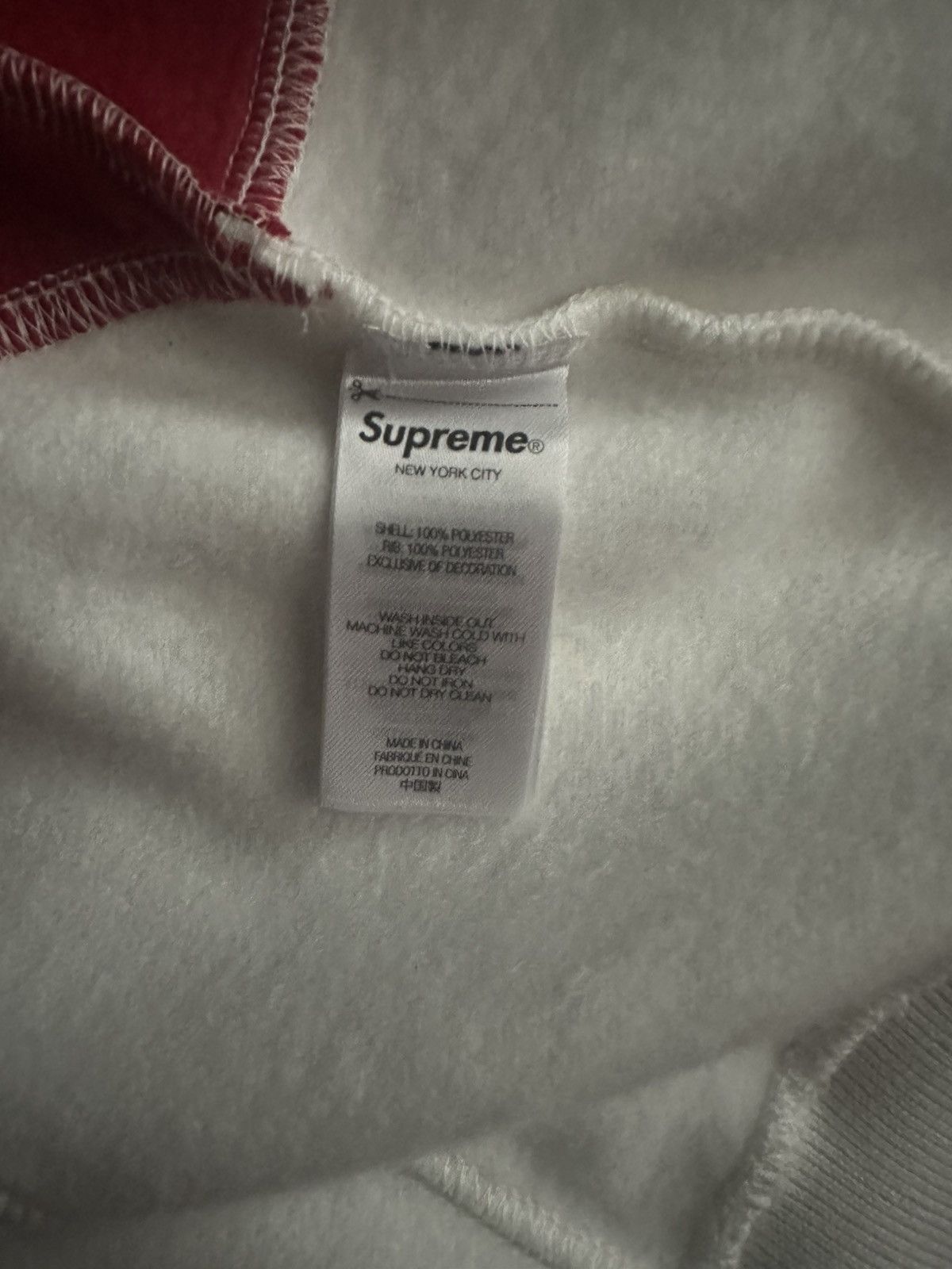 Supreme Supreme Football Zip Up Hooded Sweatshirt White Size Medium Size US M / EU 48-50 / 2 - 4 Thumbnail