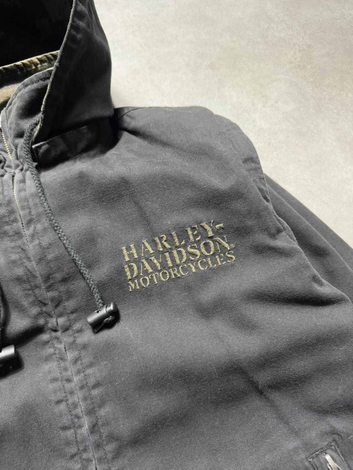 Harley Davidson Harley Davidson Jacket Reversible 90s Bomber Man Woman Boxy Size US S / EU 44-46 / 1 - 7 Thumbnail
