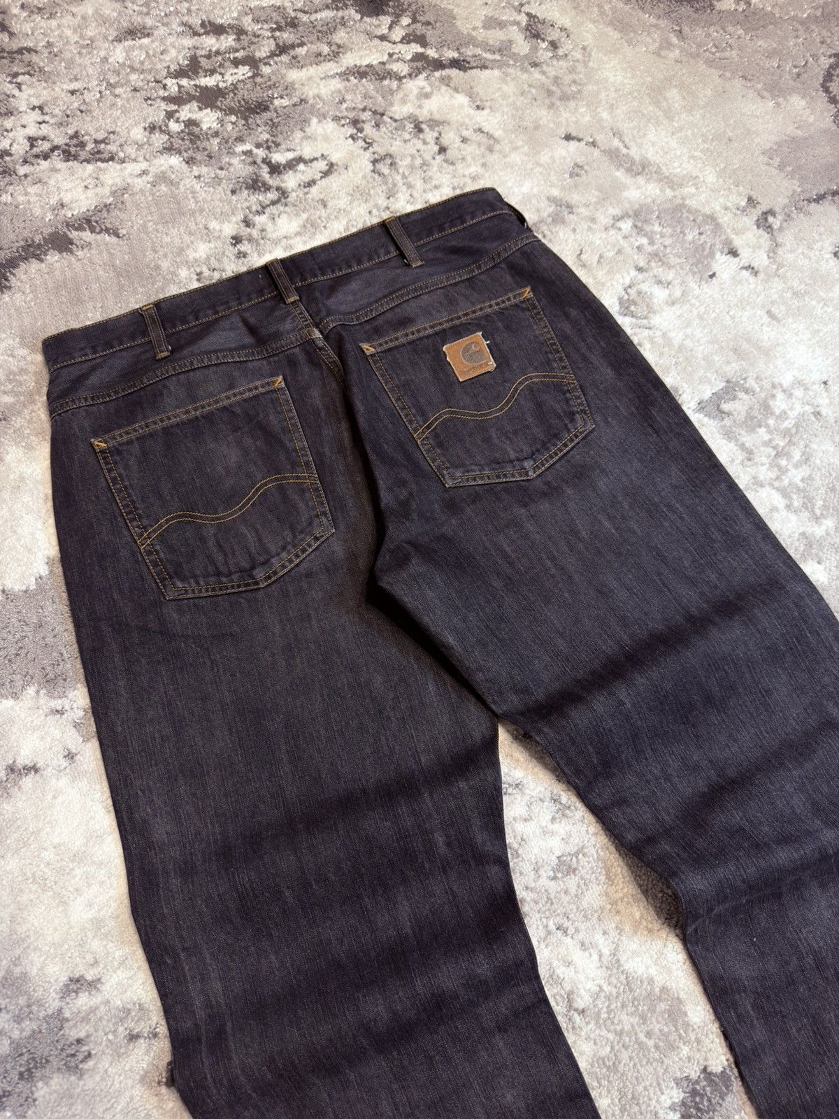 Carhartt Vintage Carhartt Wide Leg Jeans Japanese Hedi 424 CDG RRL Size US 34 / EU 50 - 12 Thumbnail