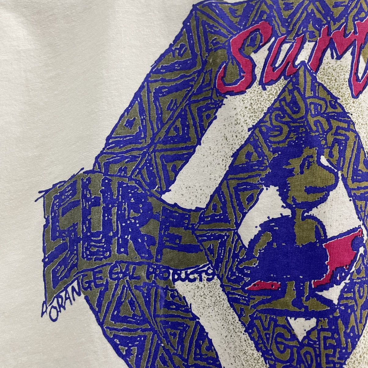 Vintage 🔥Vintage 90s Orange Gal Surf Company Big Logo Surfing Tee Size US M / EU 48-50 / 2 - 5 Thumbnail