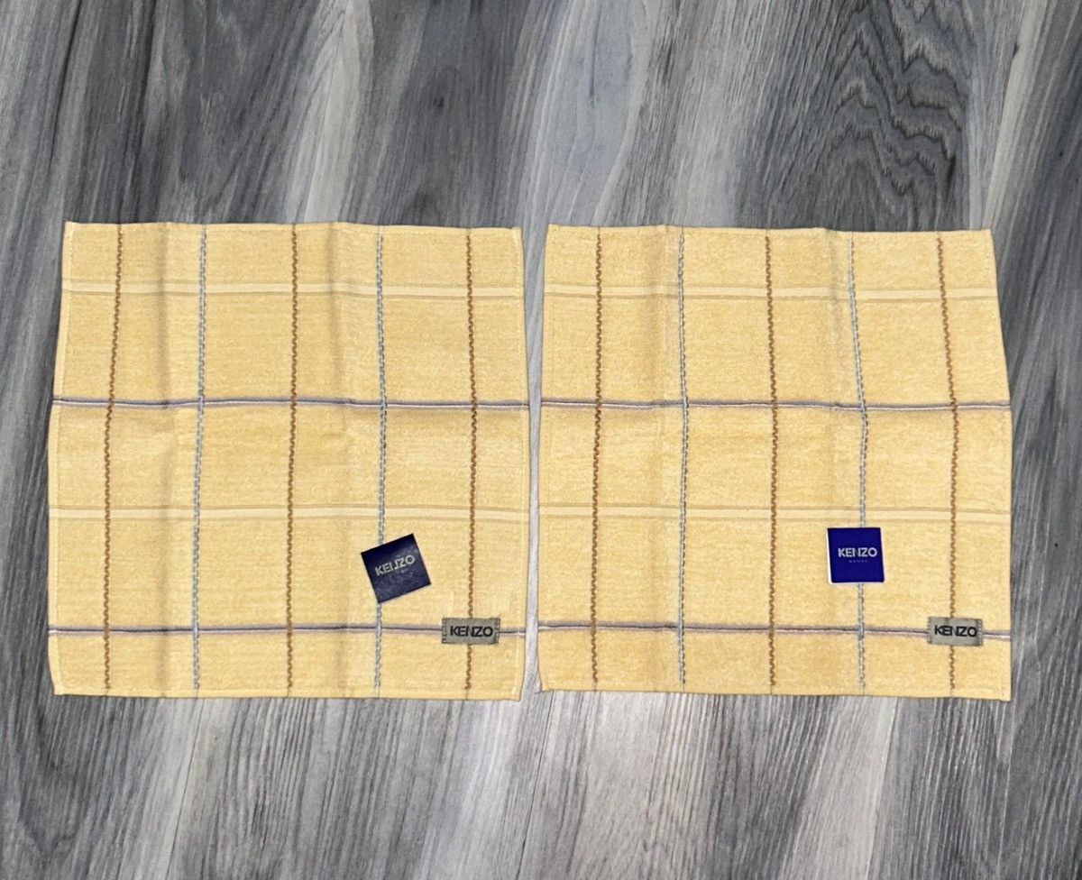 Kenzo Kenzo Beige Wash Cloth Set of 2 Size ONE SIZE - 2 Thumbnail