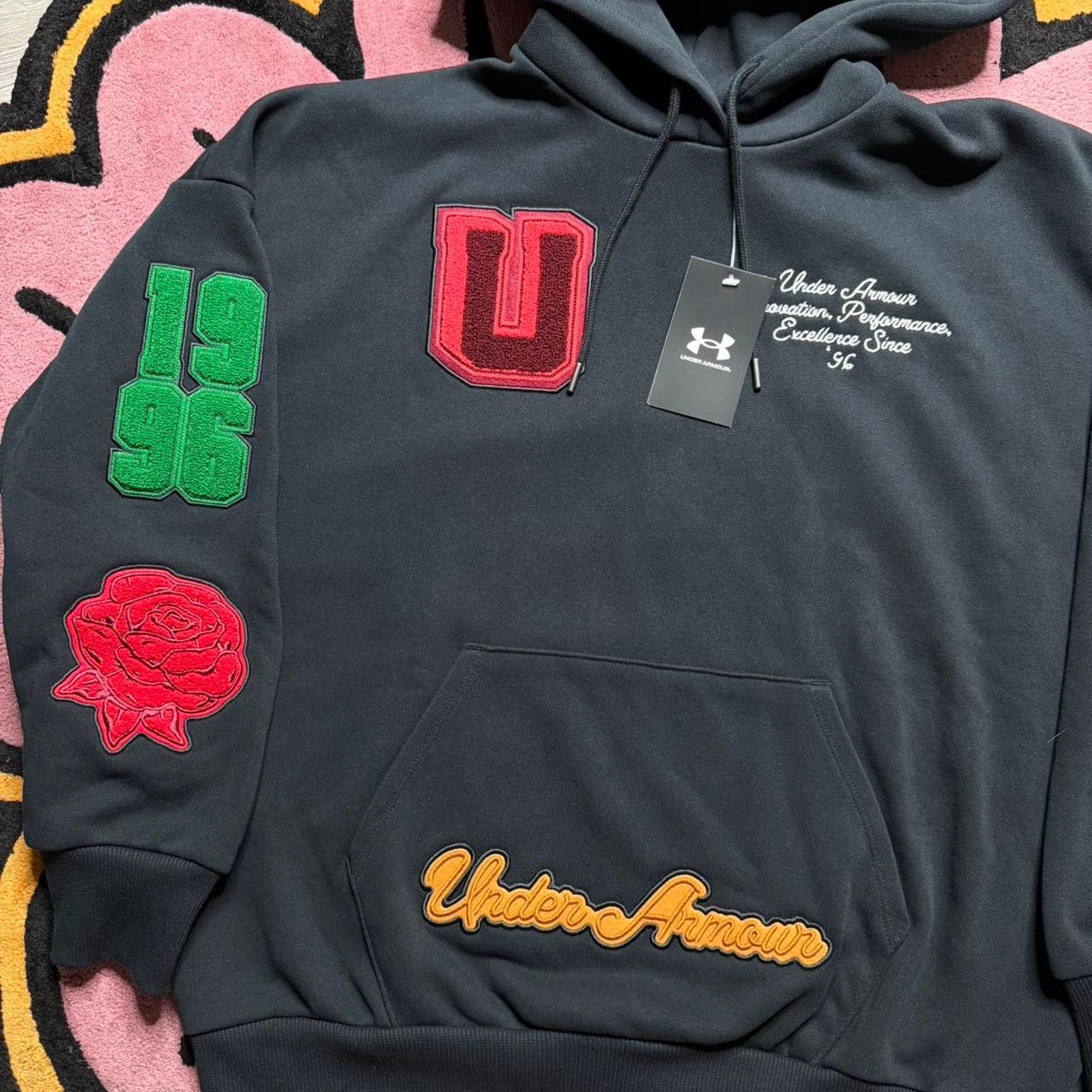 Under Armour Under Armour Icon Heavyweight Terry U Oversized Hoodie Small Size S / US 4 / IT 40 - 2 Thumbnail