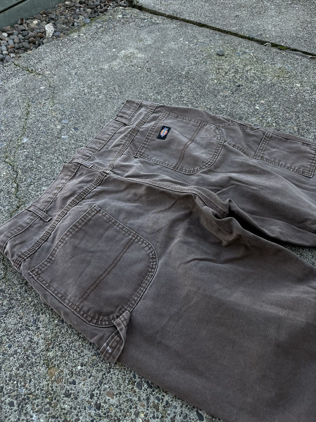Dickies × Vintage Brown Dickies Straight Leg Size US 40 / EU 56 - 4 Thumbnail