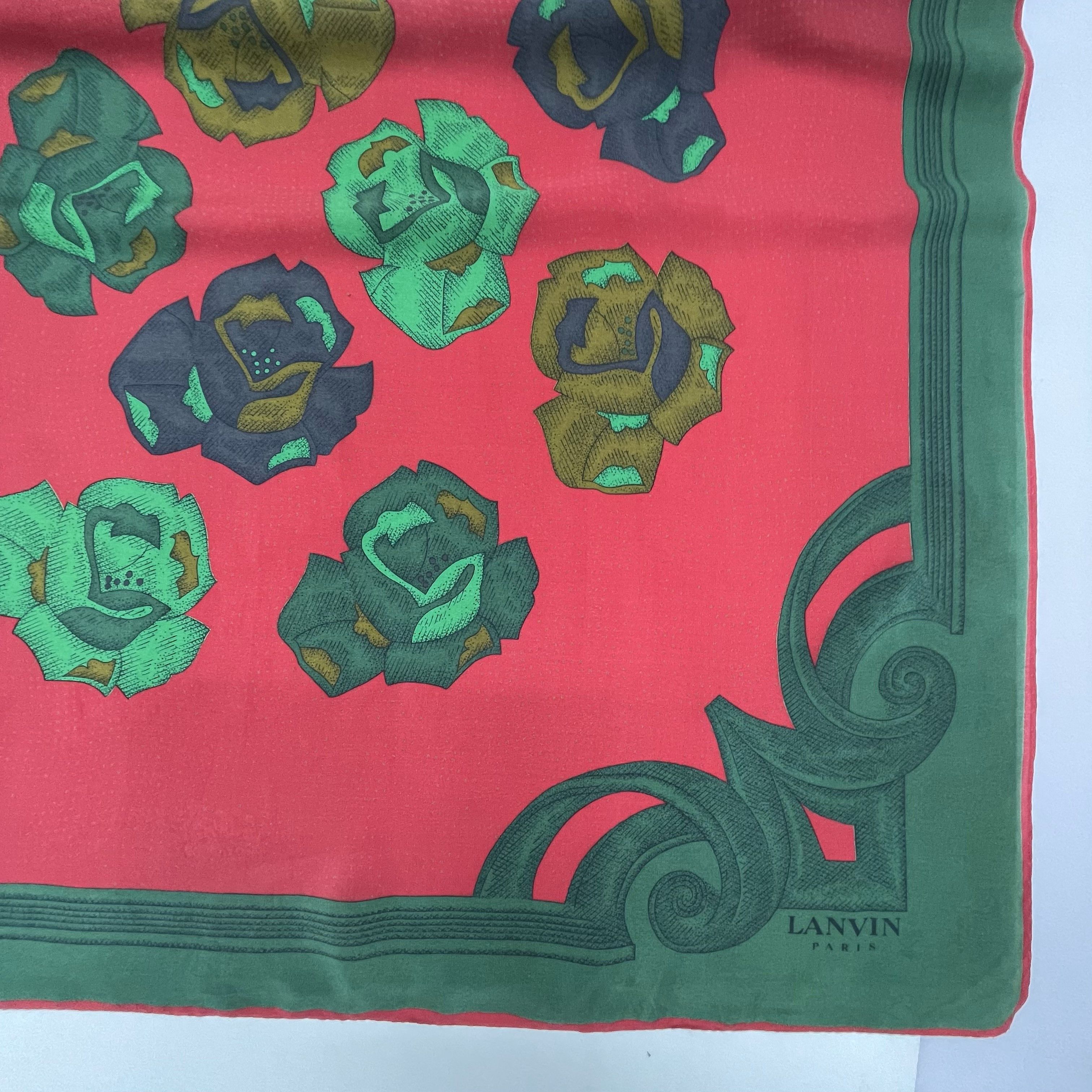 Lanvin Lanvin Silk Scarf / Scarves - 4321 Size ONE SIZE - 9 Thumbnail