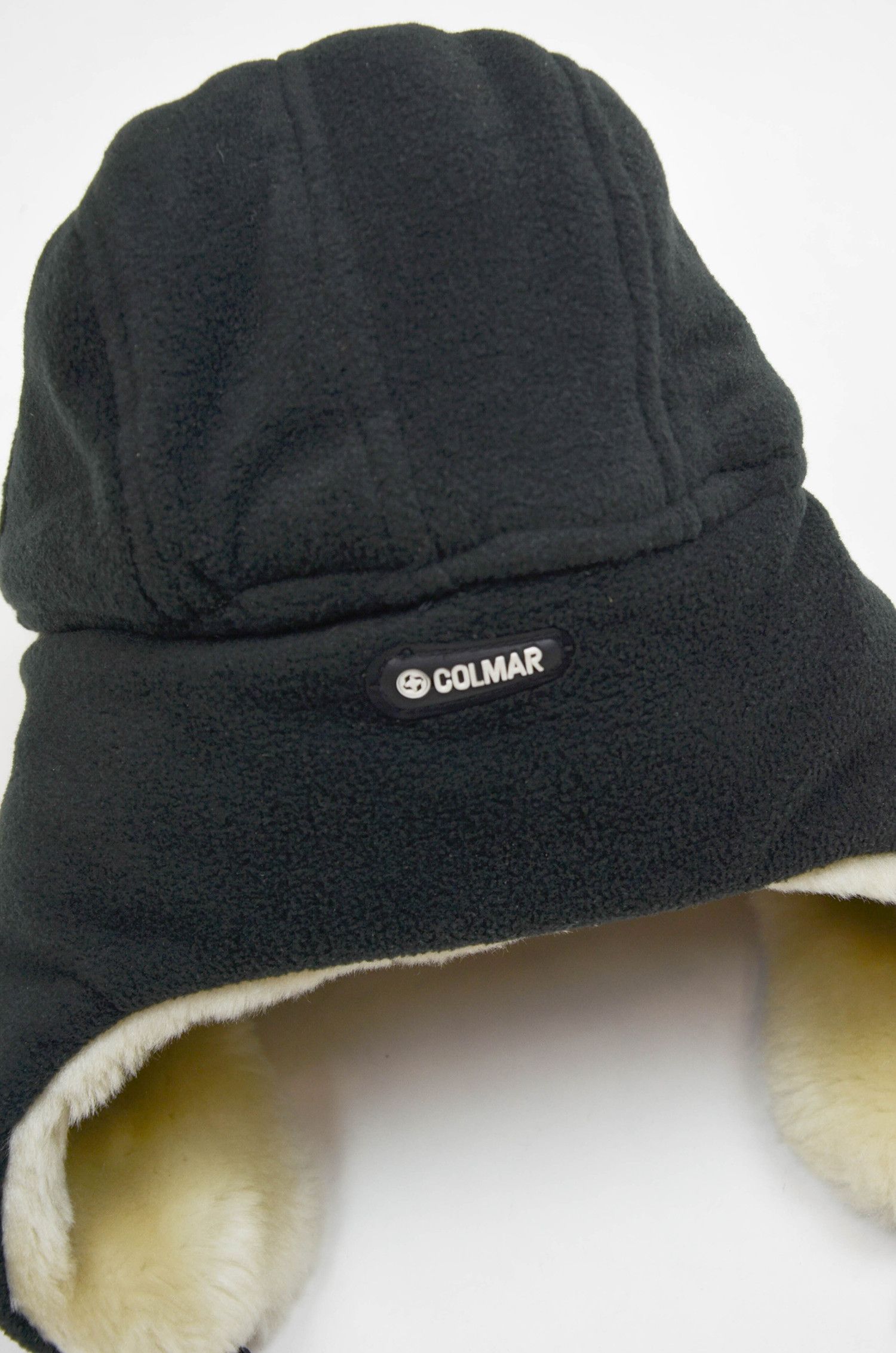Colmar Colmar Fleece Aviator Hat Black Faux Fur Winter Size 2 M Size ONE SIZE - 6 Thumbnail