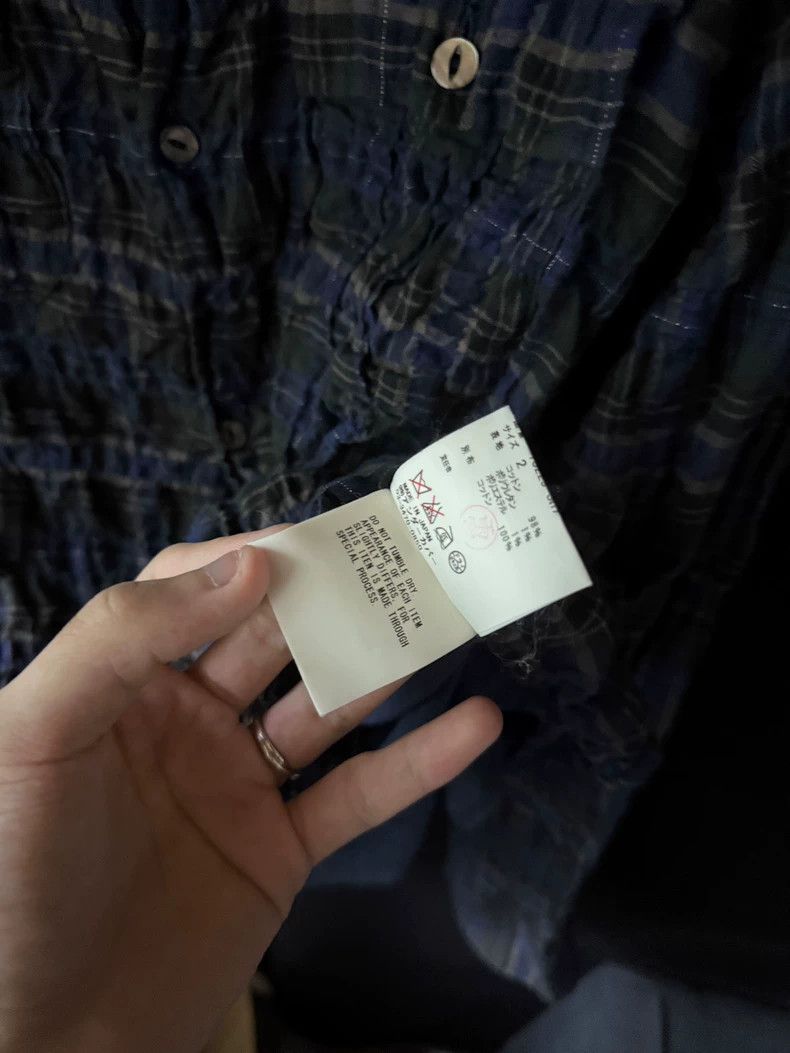 Undercover Undercover 07 SS purple bleeding rose blue shirt Size US M / EU 48-50 / 2 - 4 Thumbnail