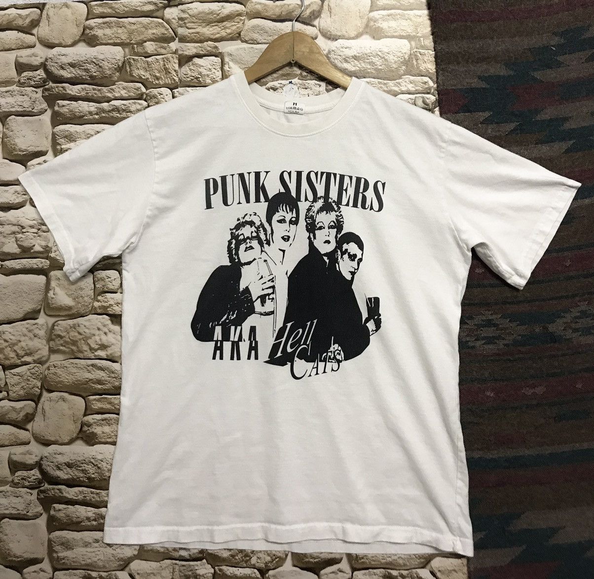 Band Tees Japan Band Tees Punk Sister A.k.A Hell Cats Size US M / EU 48-50 / 2 - 1 Thumbnail