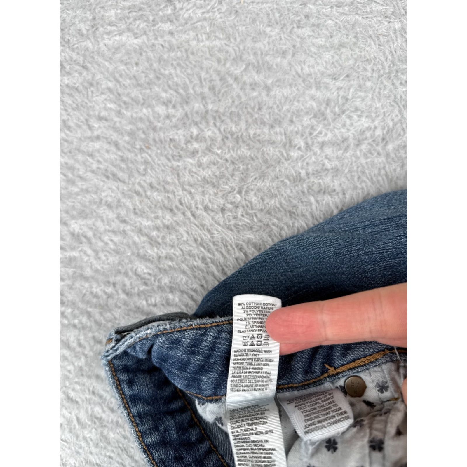 Lucky Brand Lucky Brand Jeans Women 8 Blue Denim Skinny Tapered Low Rise 29x29 Cotton Blend 5-Pocket Design Distressed Size 30" / US 8 / IT 44 - 7 Thumbnail
